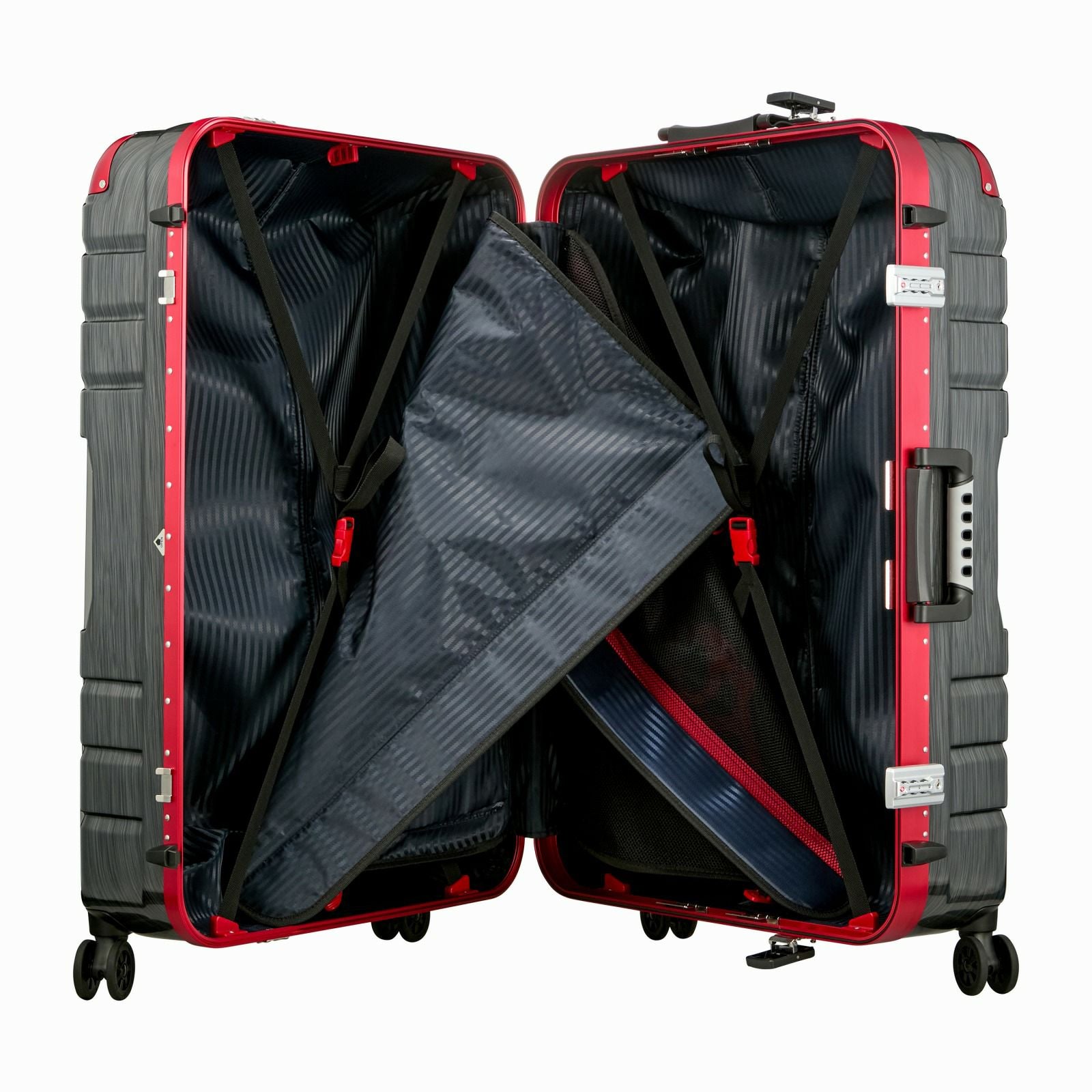 スーツケース XXLサイズ 超大型 フレームタイプ グリップマスター搭載