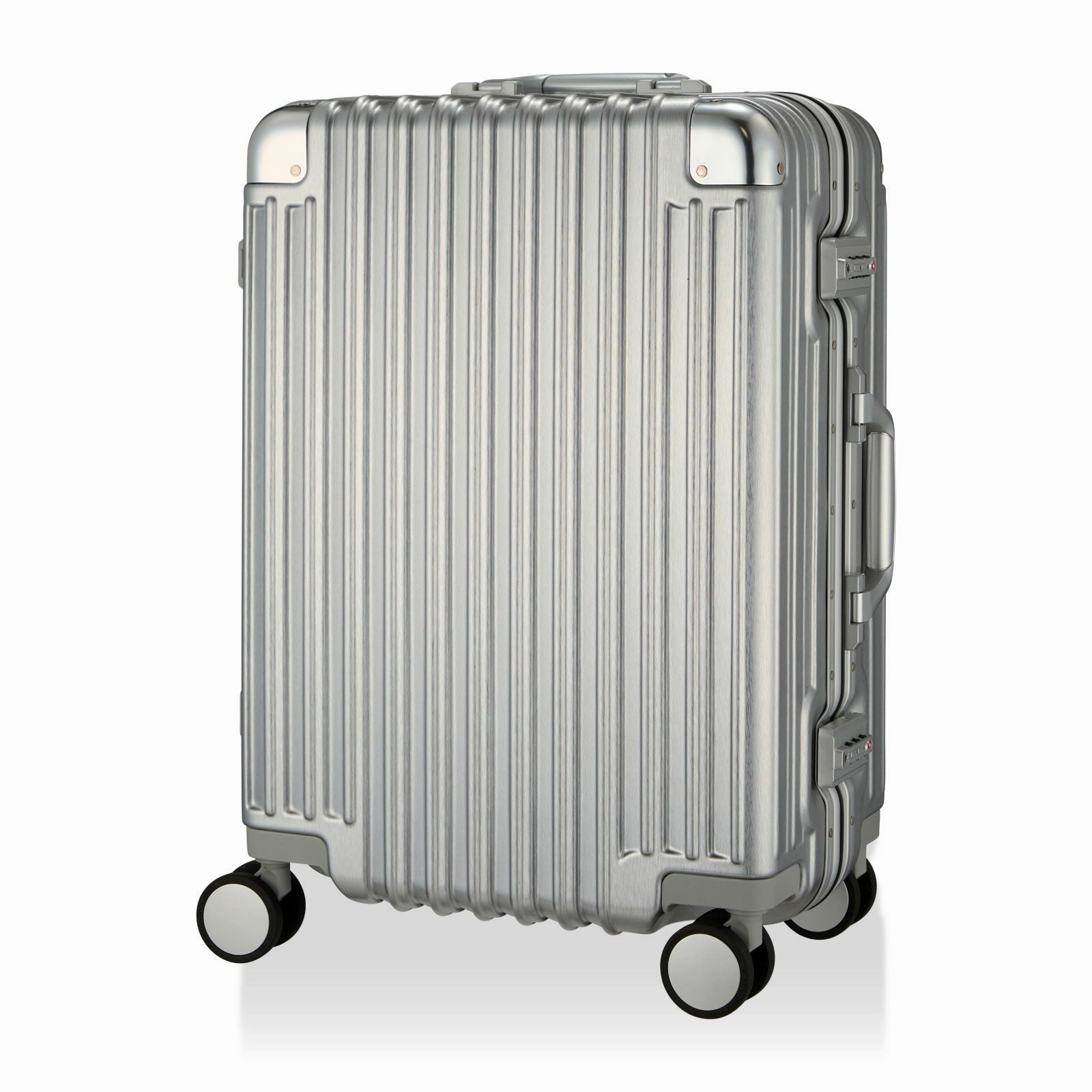 スーツケース Mサイズ 51L アルミ調 TRIDENT TRI1030-52 | シフレ