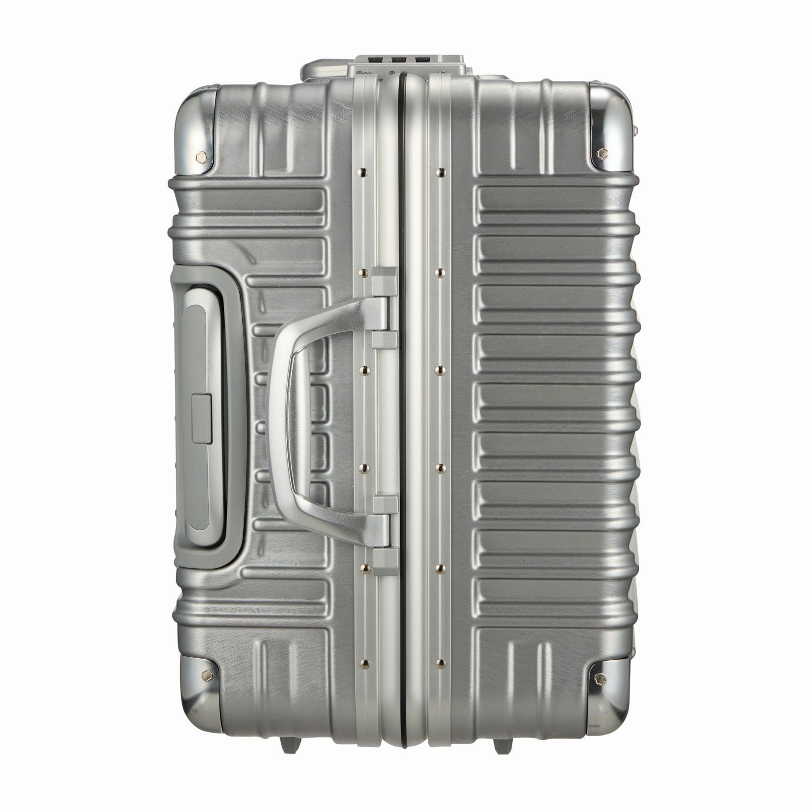 スーツケース Mサイズ 66L アルミ調 TRIDENT TRI1030-60 | シフレ