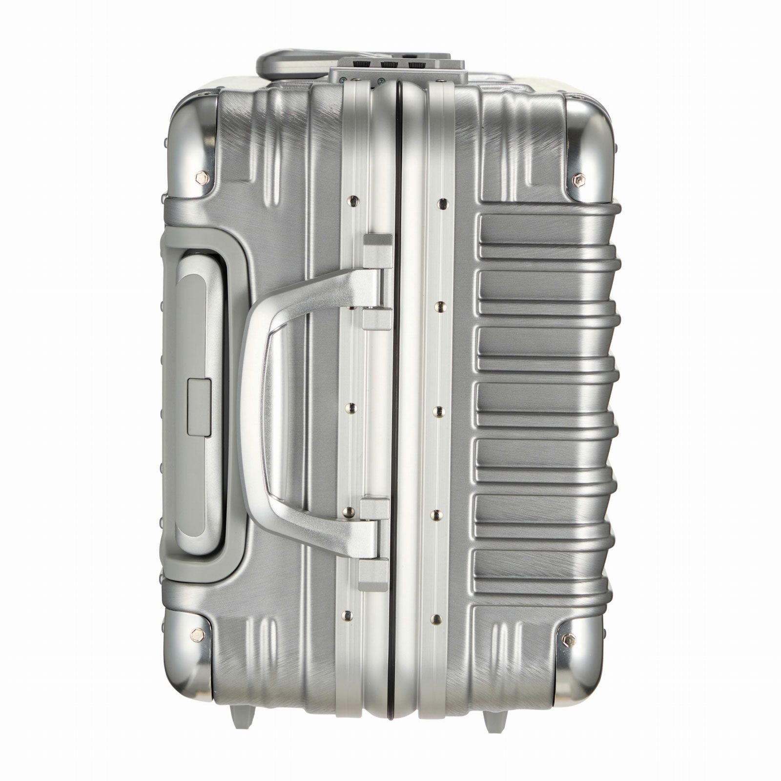 スーツケース 機内持ち込み Sサイズ 33L アルミ調 TRIDENT TRI1030-48