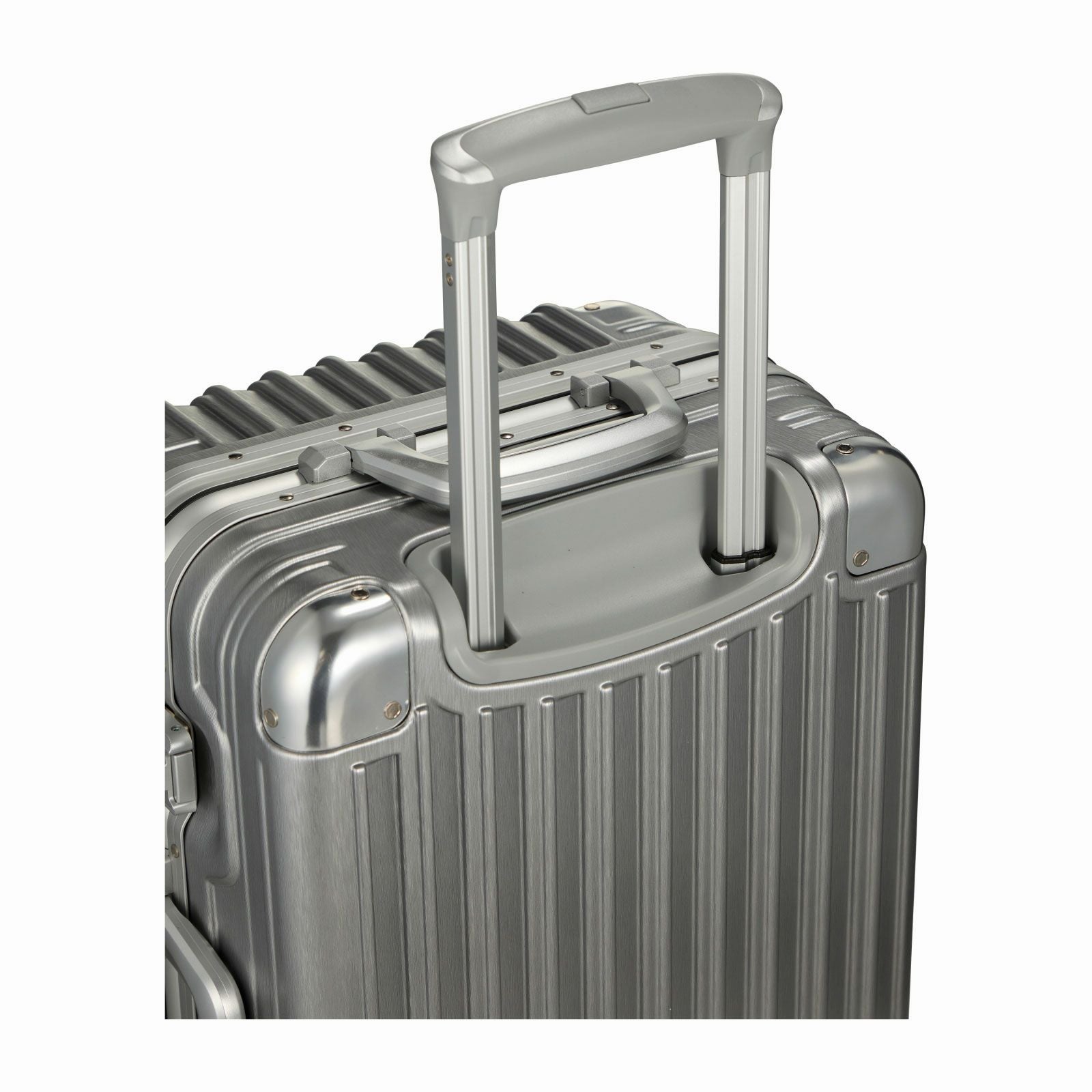 スーツケース 機内持ち込み Sサイズ 33L アルミ調 TRIDENT TRI1030-48