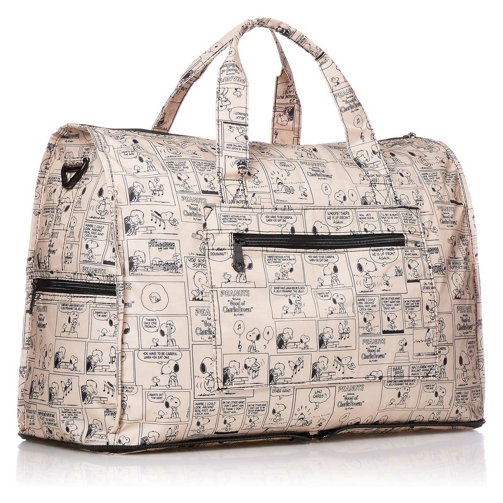 折りたたみ ボストンバッグ Mサイズ スヌーピー ハピタス H0002