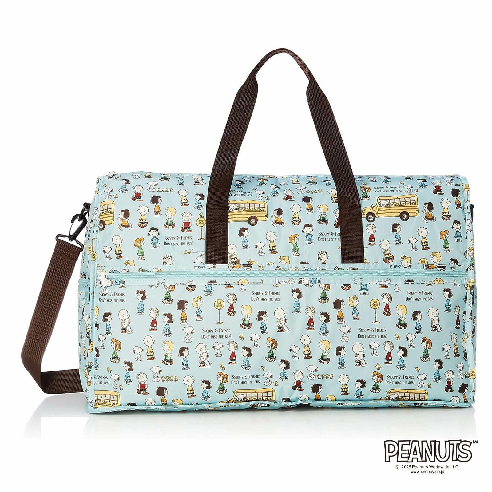 折りたたみ ボストンバッグ Lサイズ スヌーピー ハピタス H0004