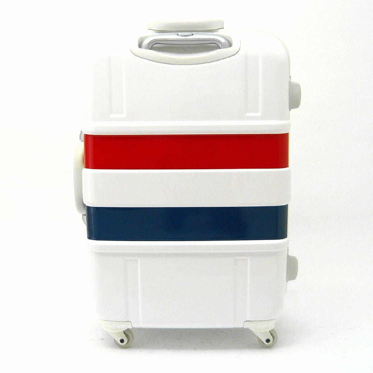 OUTLET 51％OFF】スーツケース Mサイズ フレームタイプ トリコロール
