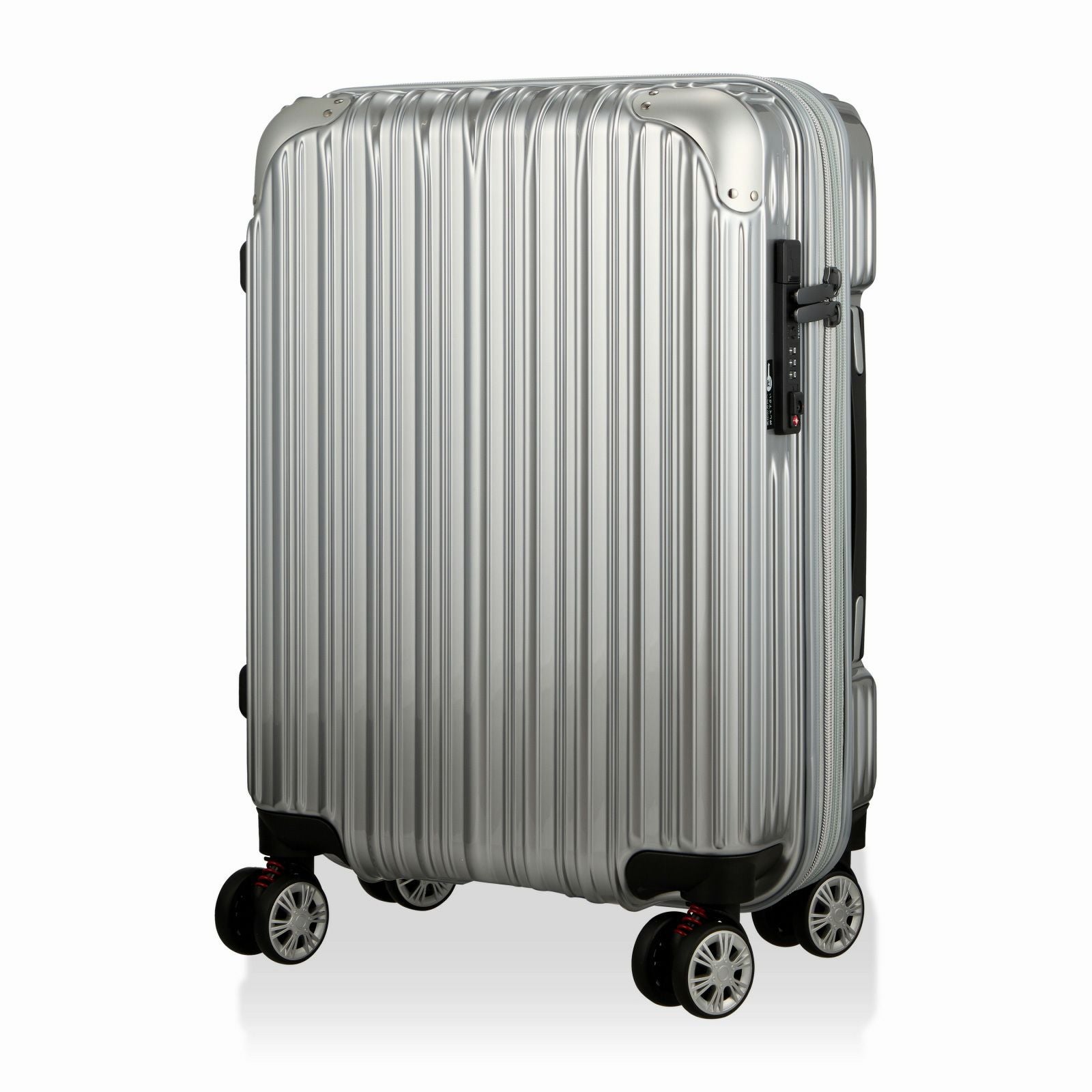 抗菌 拡張 スーツケース 機内持ち込み Sサイズ ジッパータイプ TRIDENT