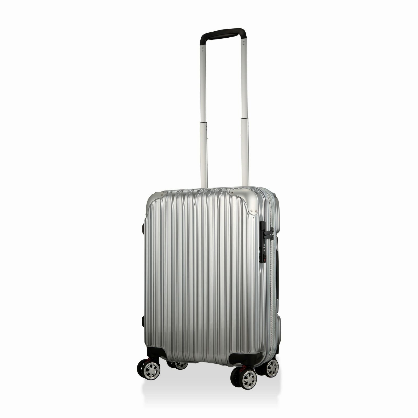 抗菌 拡張 スーツケース 機内持ち込み Sサイズ ジッパータイプ TRIDENT