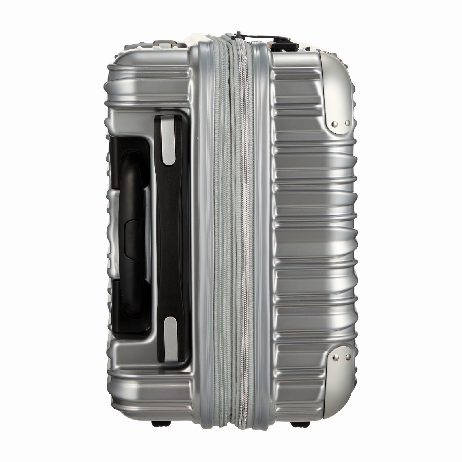スーツケース Sサイズ 容量拡張 35-40L ジッパータイプ TRIDENT
