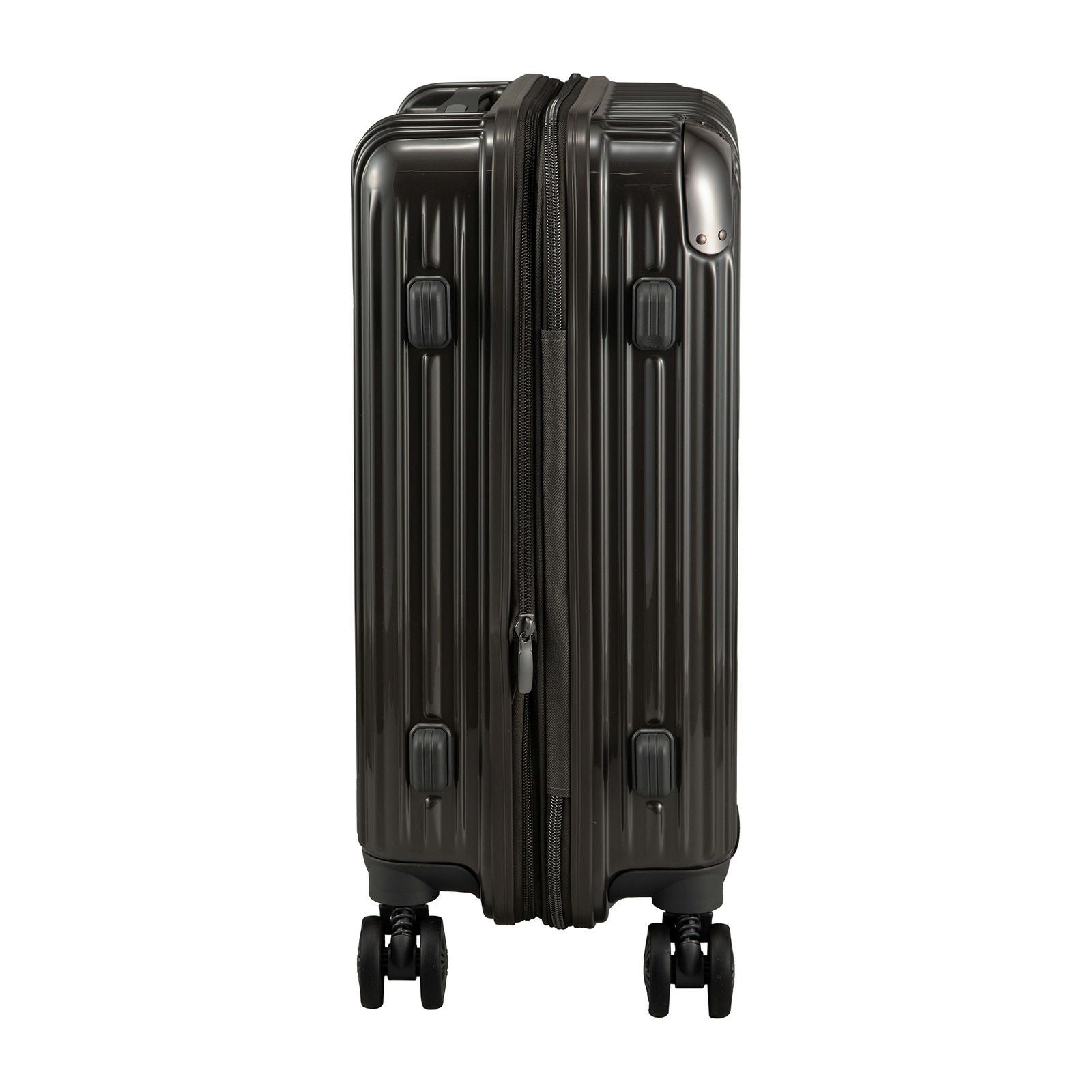 抗菌 拡張 スーツケース 機内持ち込み Sサイズ ジッパータイプ TRIDENT