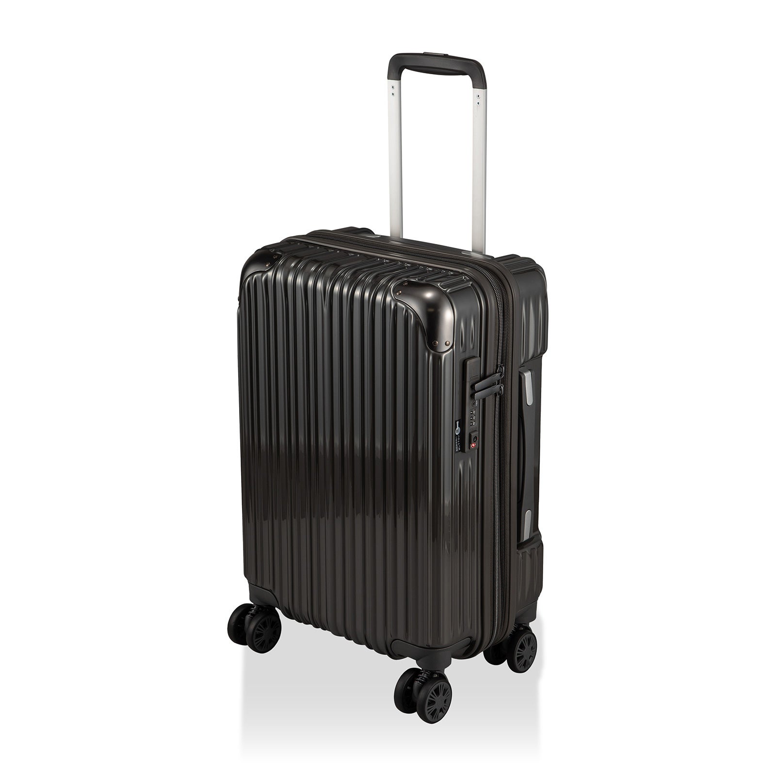 スーツケース Sサイズ 容量拡張 35-40L ジッパータイプ TRIDENT