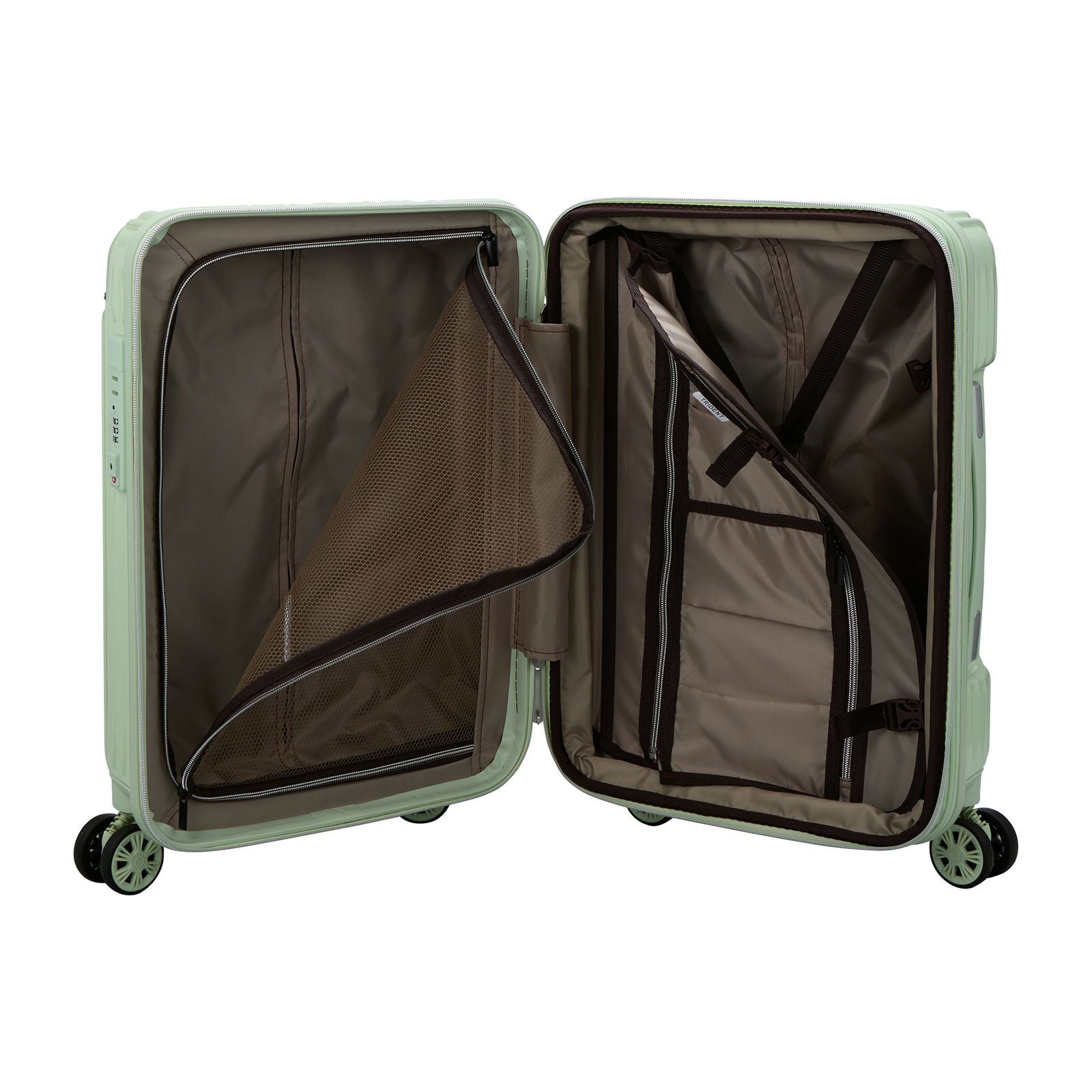 抗菌 拡張 スーツケース 機内持ち込み Sサイズ ジッパータイプ TRIDENT