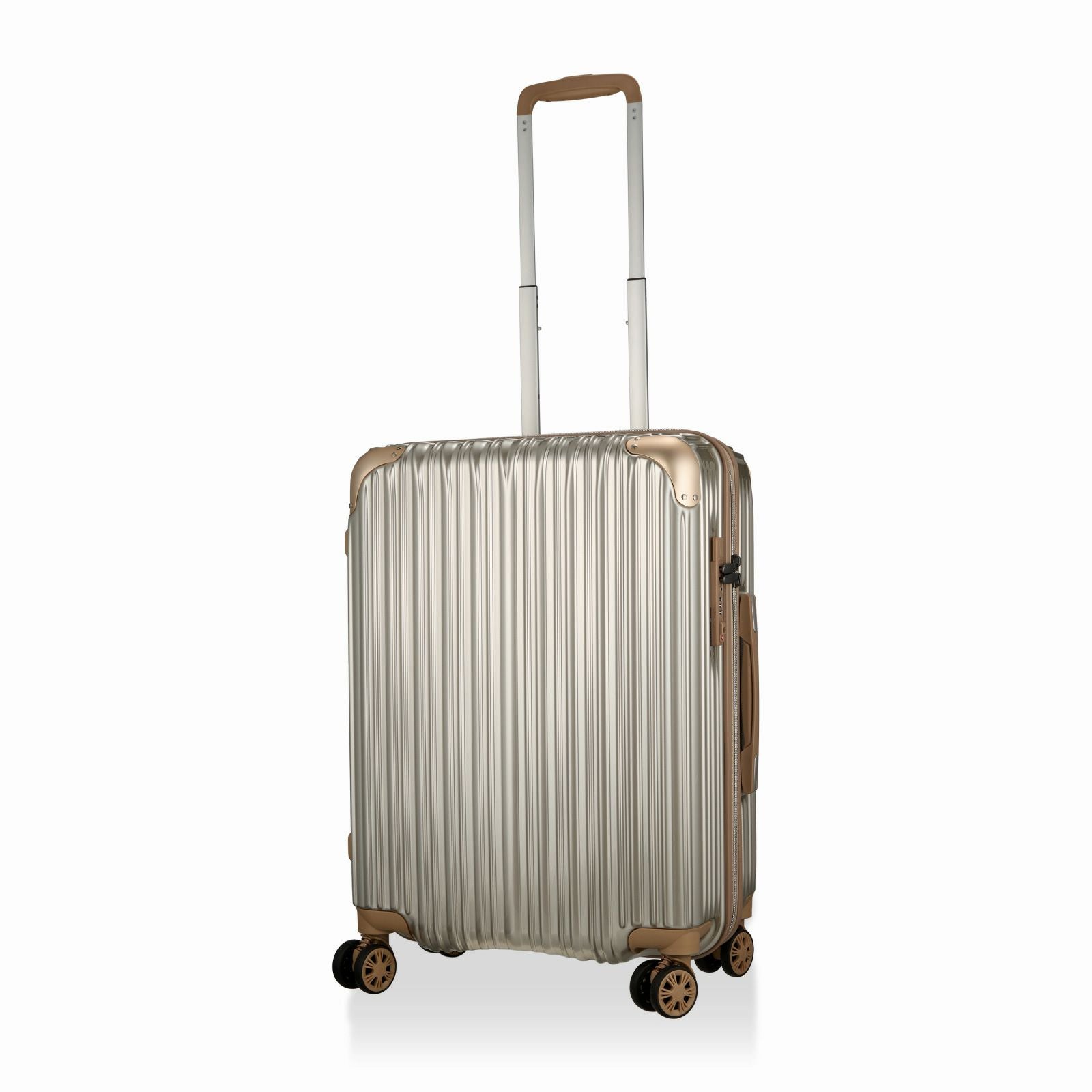 抗菌 拡張スーツケース Mサイズ ジッパータイプ TRIDENT TRI2035K-56