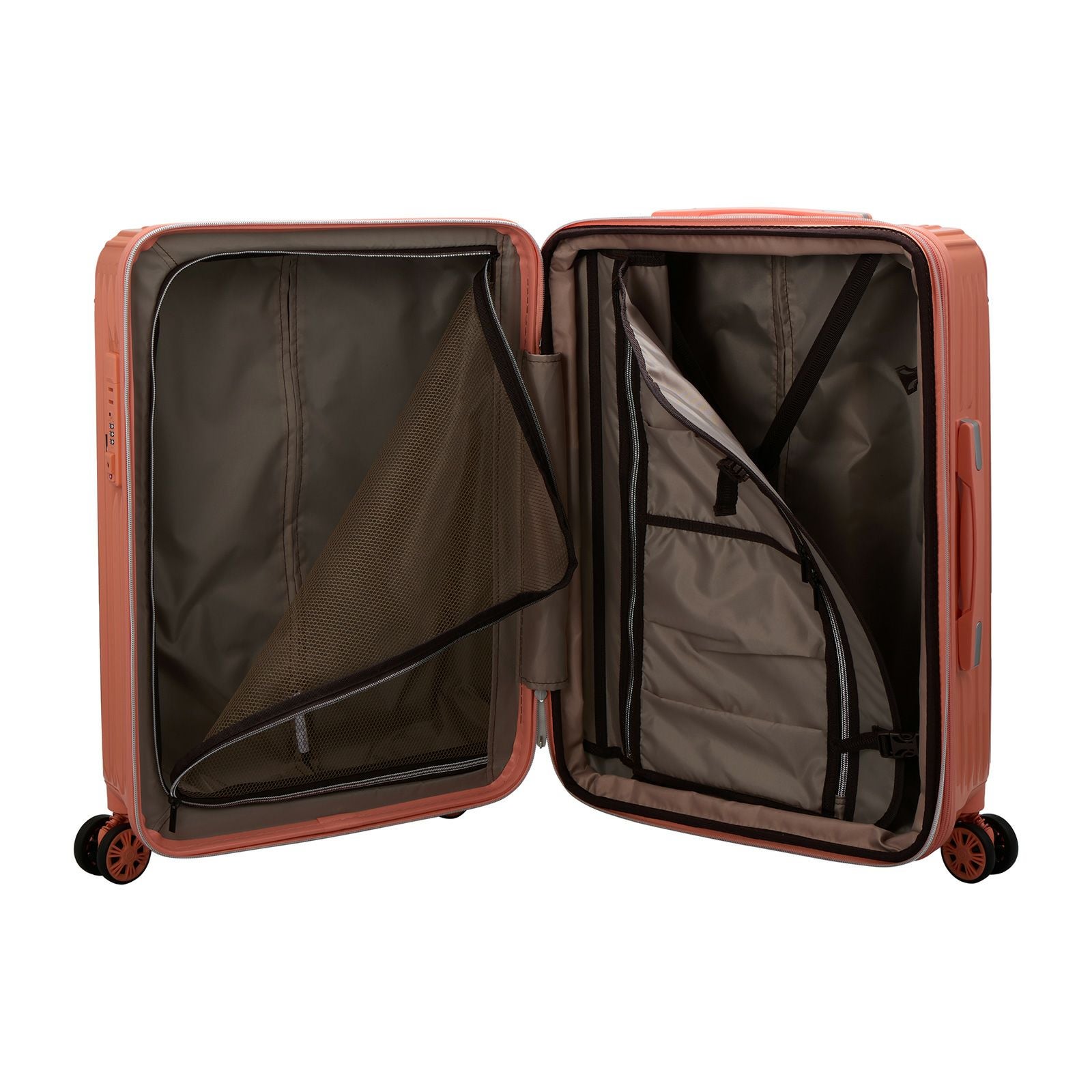 抗菌 拡張スーツケース Mサイズ ジッパータイプ TRIDENT TRI2035K-56