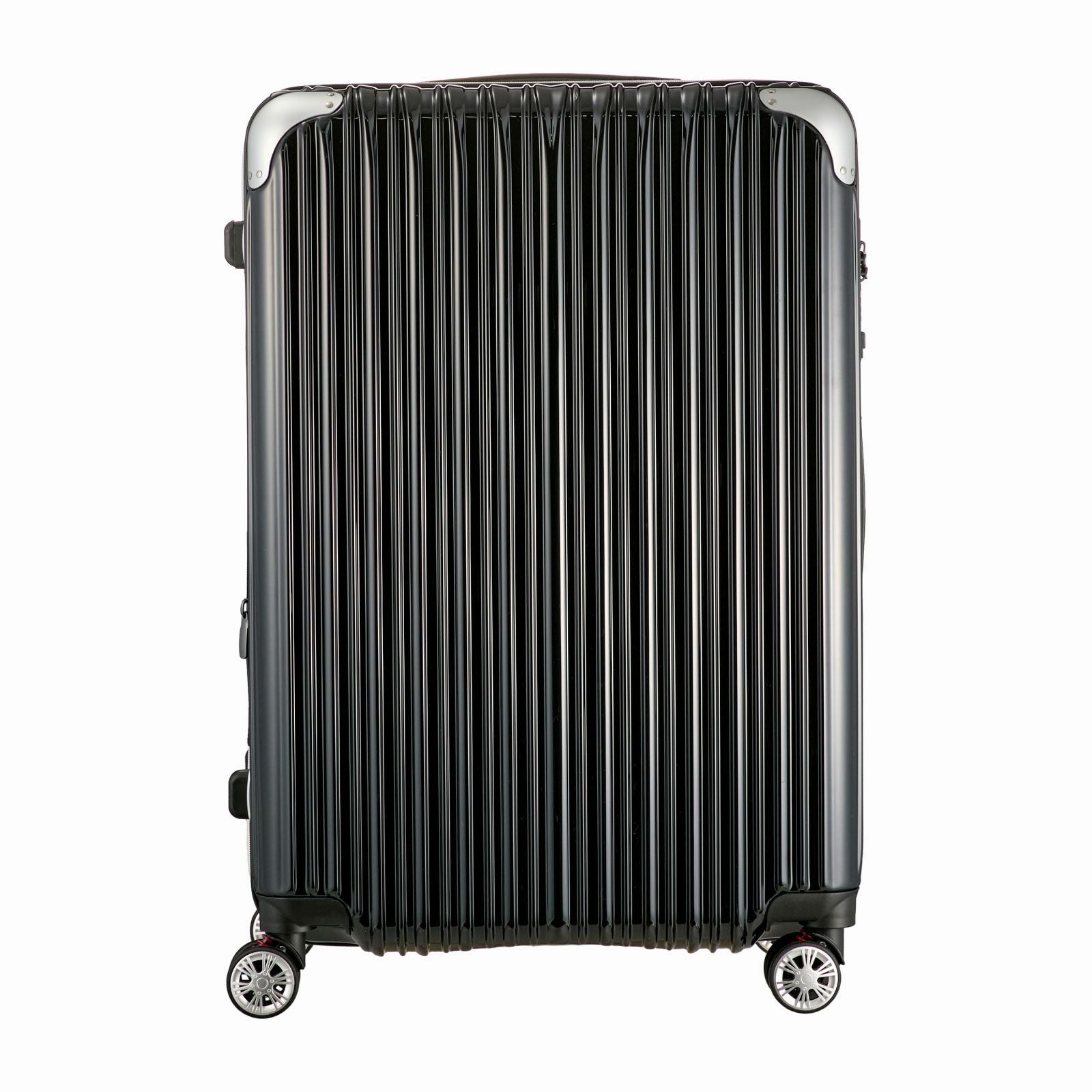 抗菌 拡張スーツケース Lサイズ ジッパータイプ TRIDENT TRI2035K-67