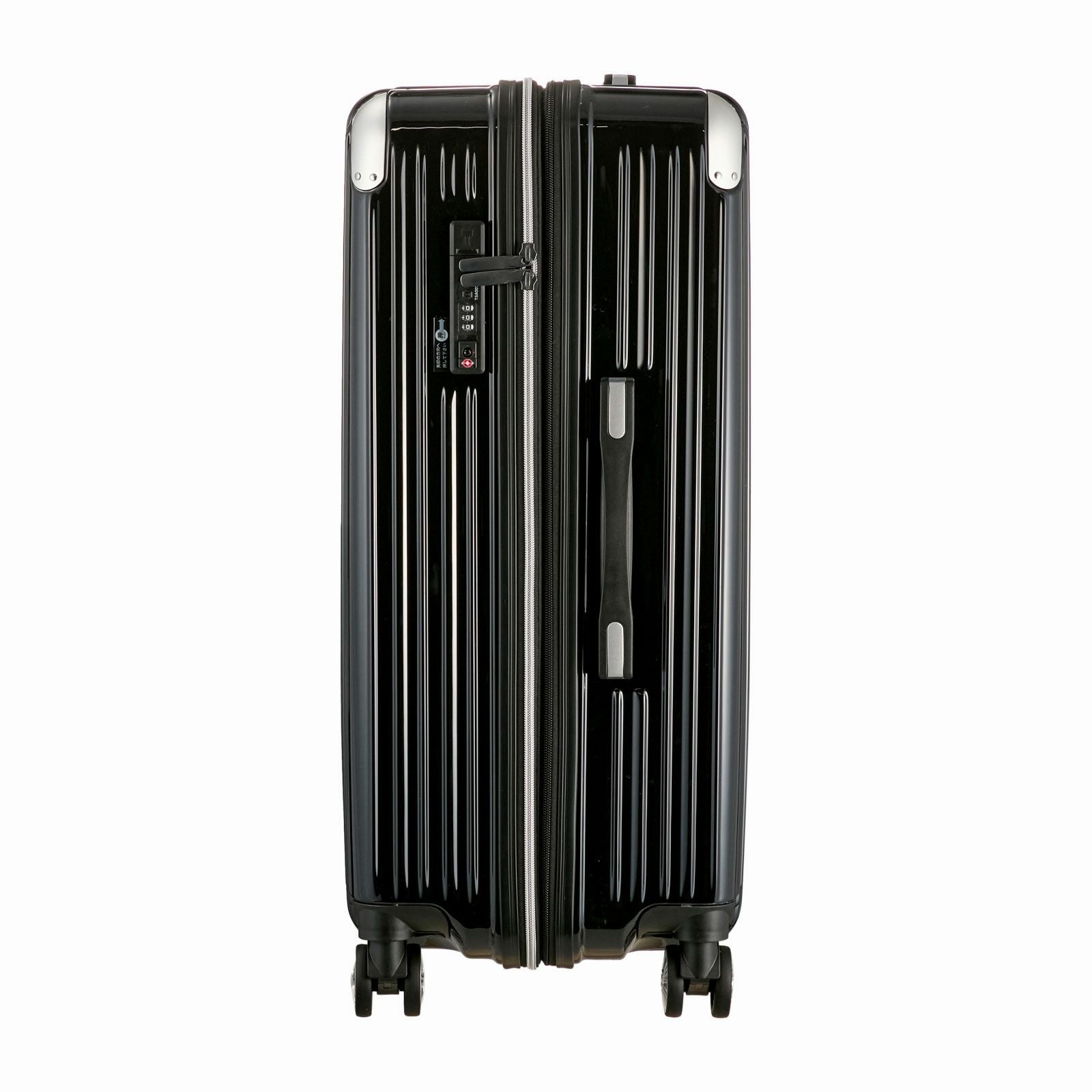 抗菌 拡張スーツケース Lサイズ ジッパータイプ TRIDENT TRI2035K-67