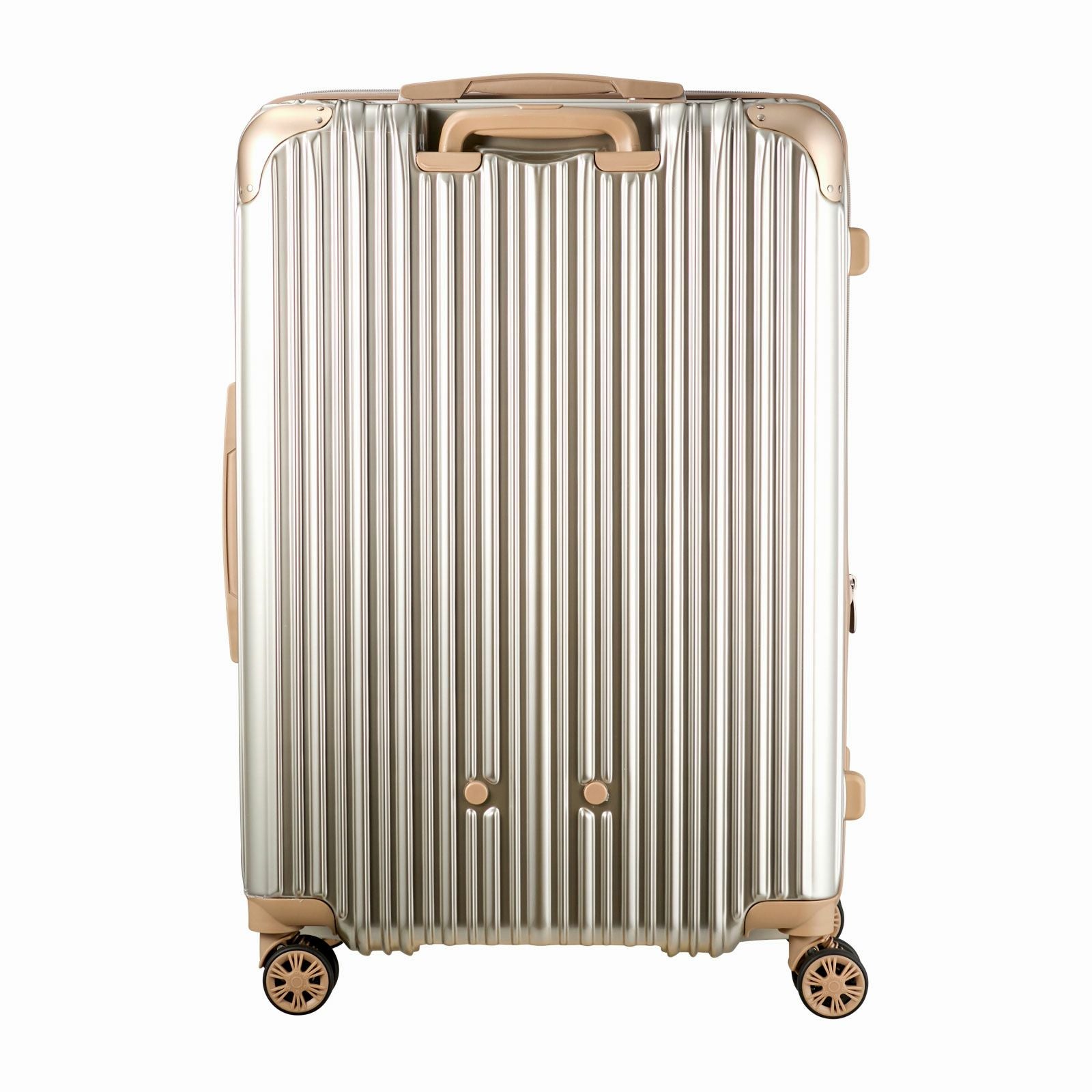 抗菌 拡張スーツケース Lサイズ ジッパータイプ TRIDENT TRI2035K-67