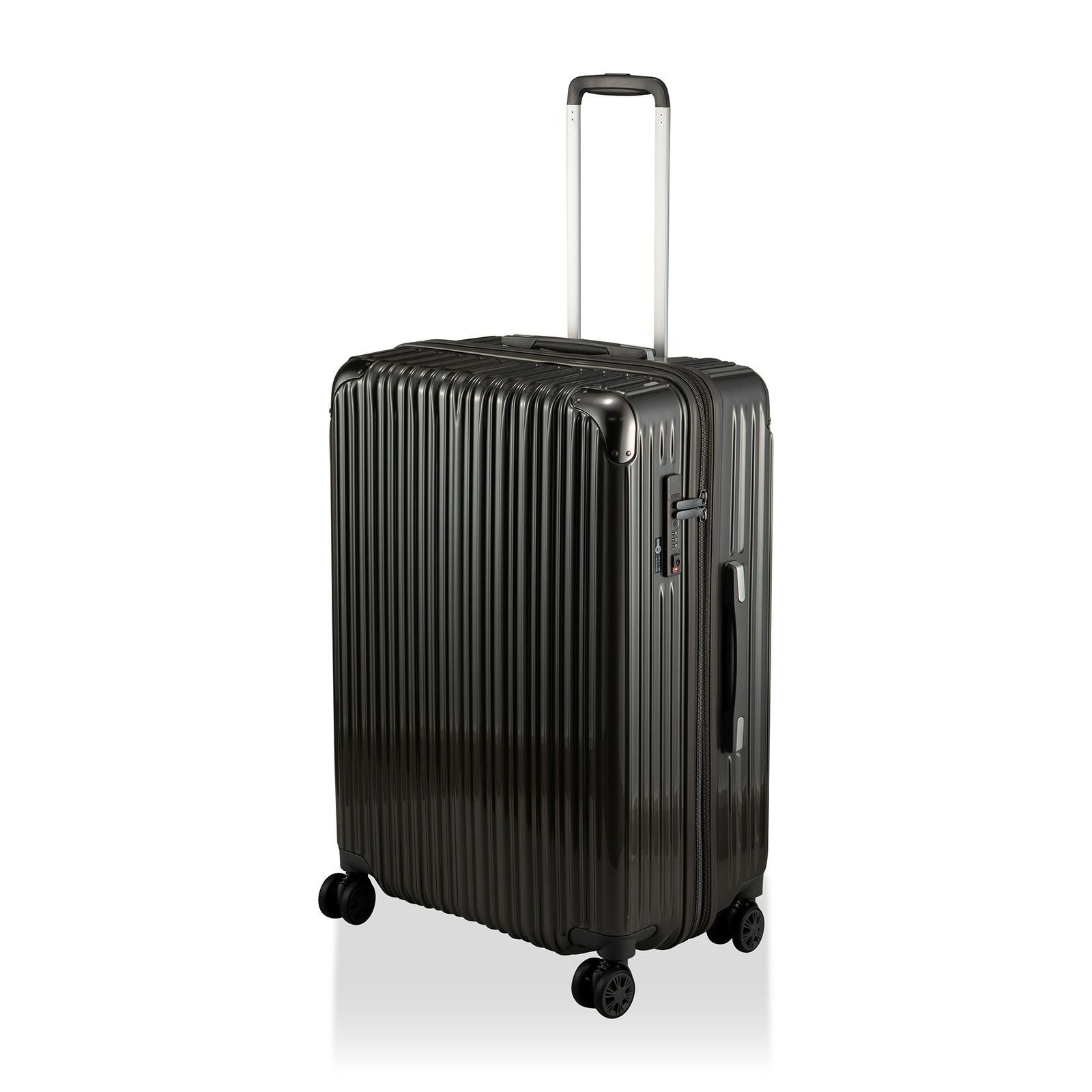 抗菌 拡張スーツケース Lサイズ ジッパータイプ TRIDENT TRI2035K-67