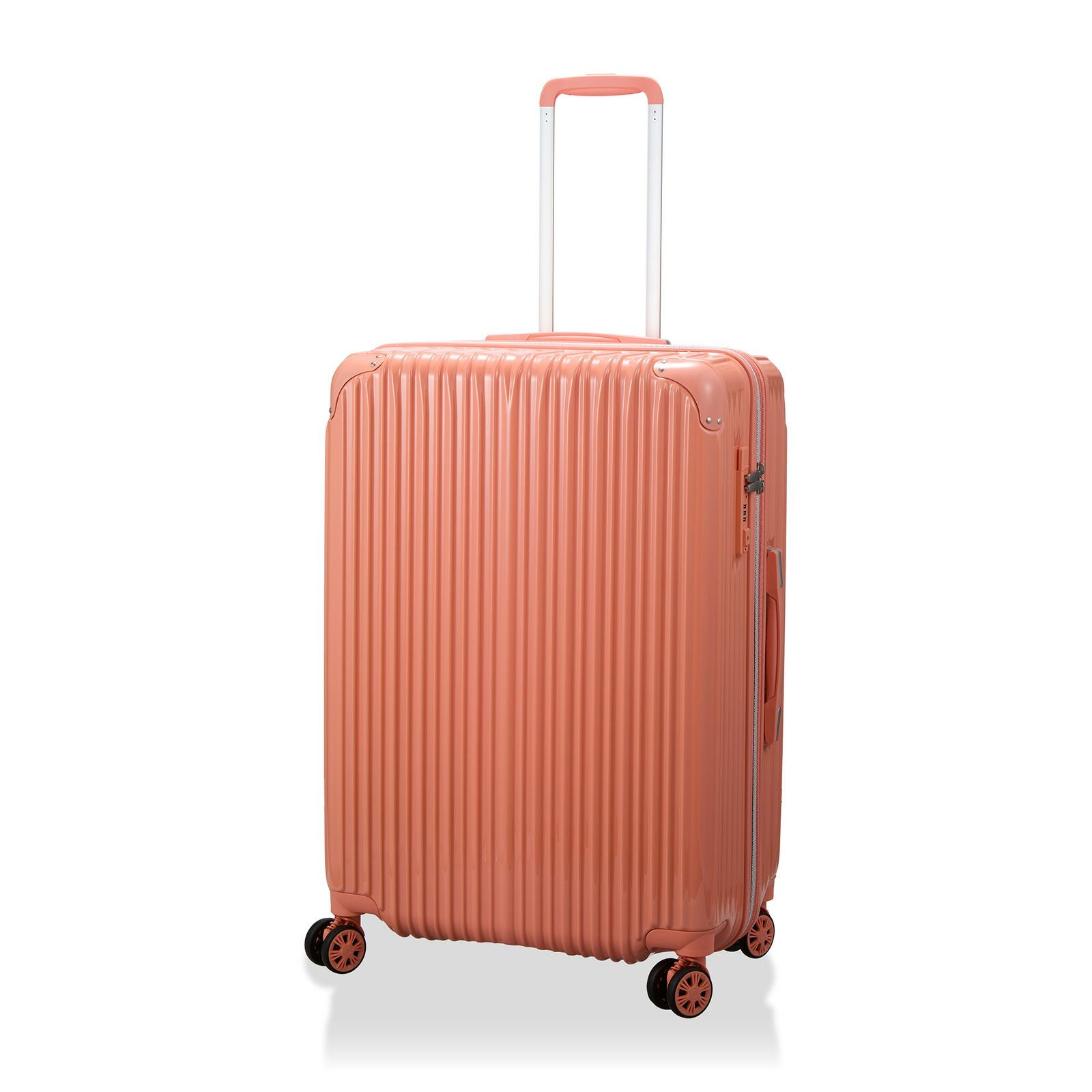 抗菌 拡張スーツケース Lサイズ ジッパータイプ TRIDENT TRI2035K-67