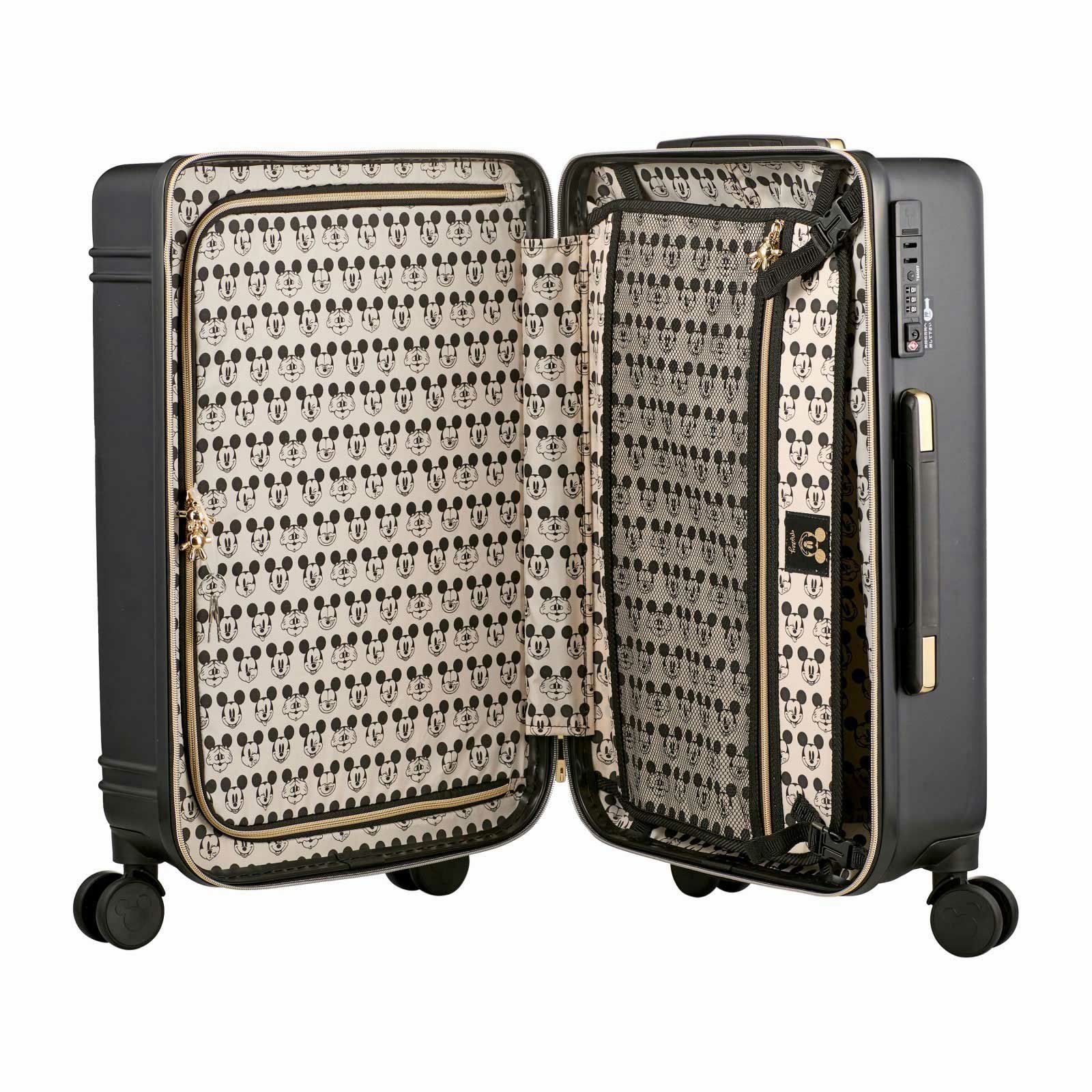 スーツケース Mサイズ 50L ジッパータイプ ディズニー HAP2212-55
