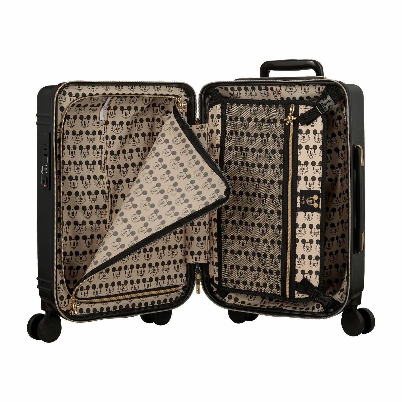 スーツケース Sサイズ 30L ジッパータイプ ディズニー HAP2212-48