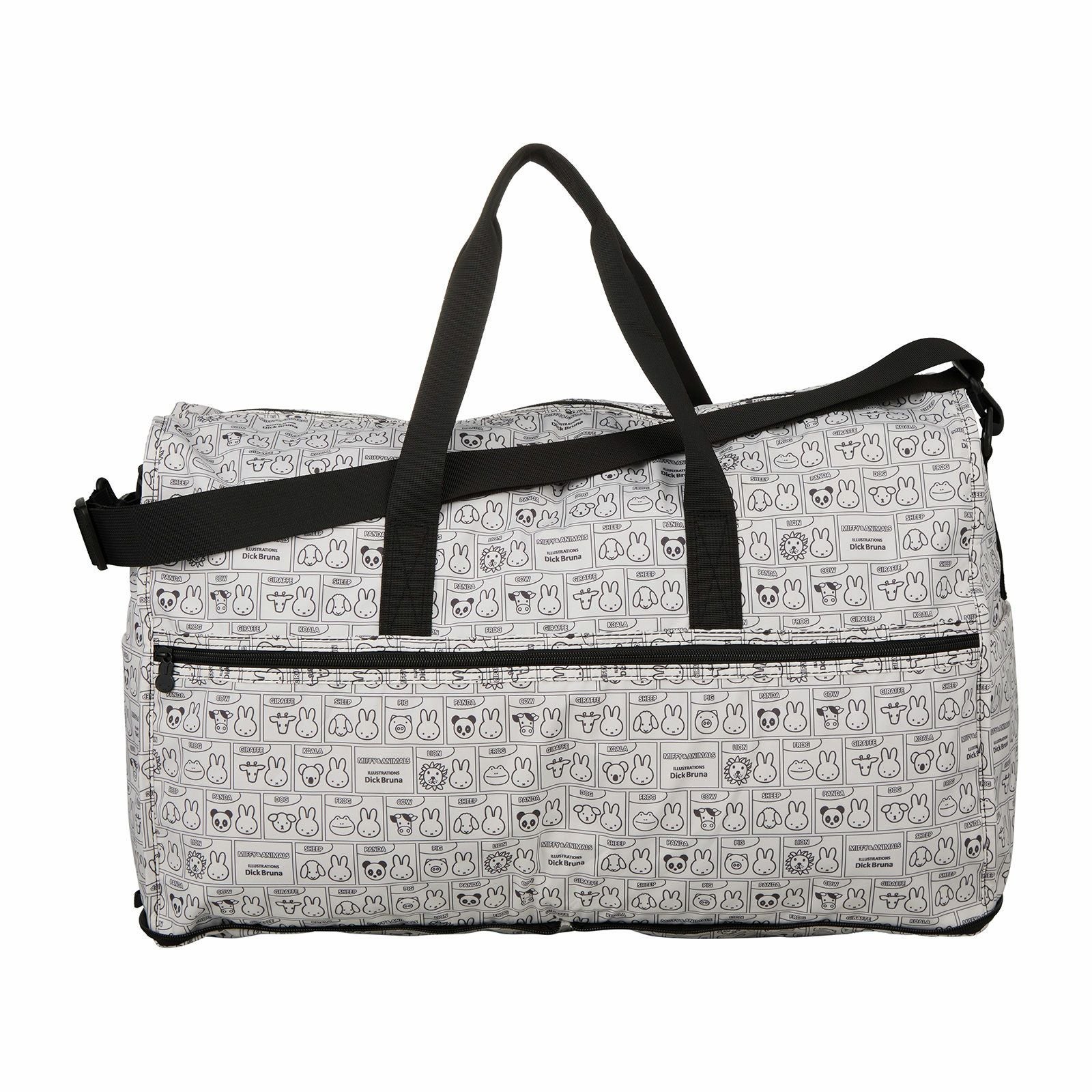 折りたたみ ボストンバッグ Lサイズ ミッフィー ハピタス H0004