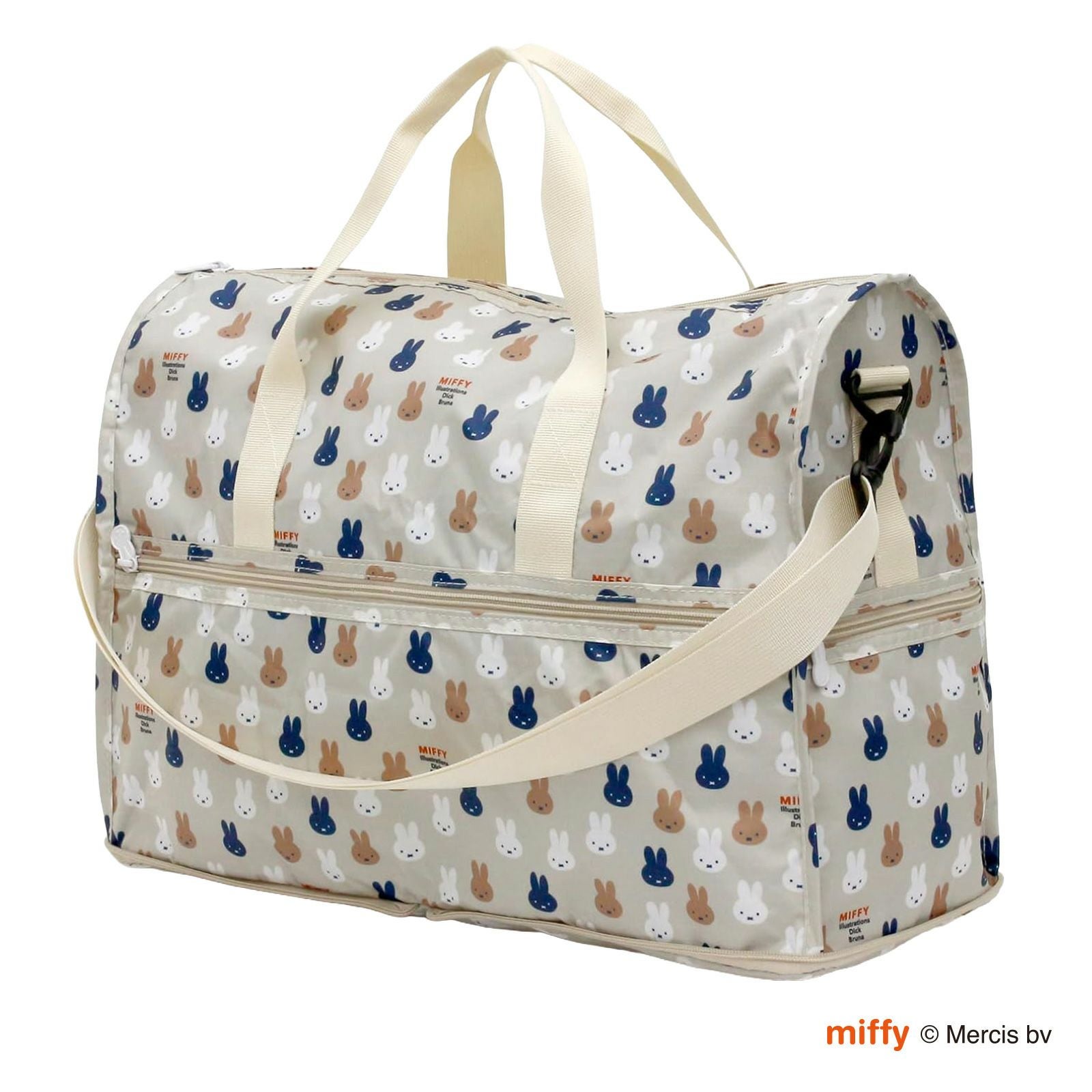 折りたたみ ボストンバッグ Mサイズ ミッフィー ハピタス H0002