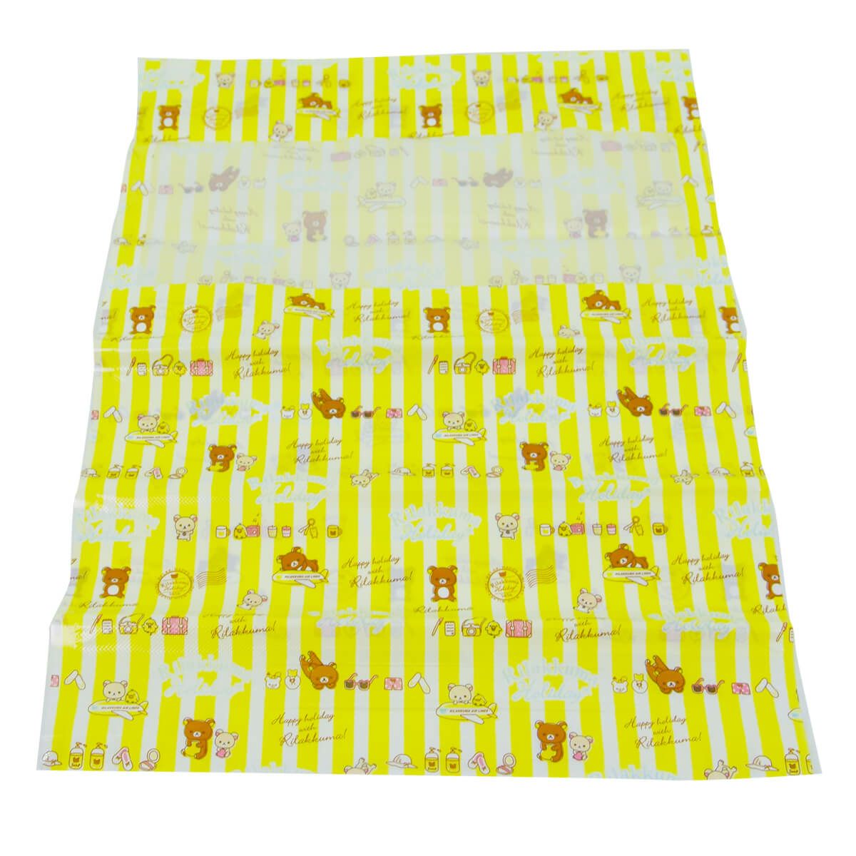 SALE 61％OFF】旅行用圧縮袋 ペタコ 2枚入 リラックマ PETAKO PTK7066
