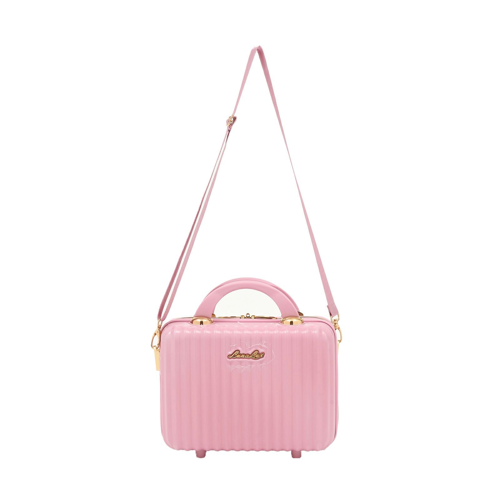 スーツケース Sサイズ 32L ミニトランク付き ジッパータイプ LUNALUX