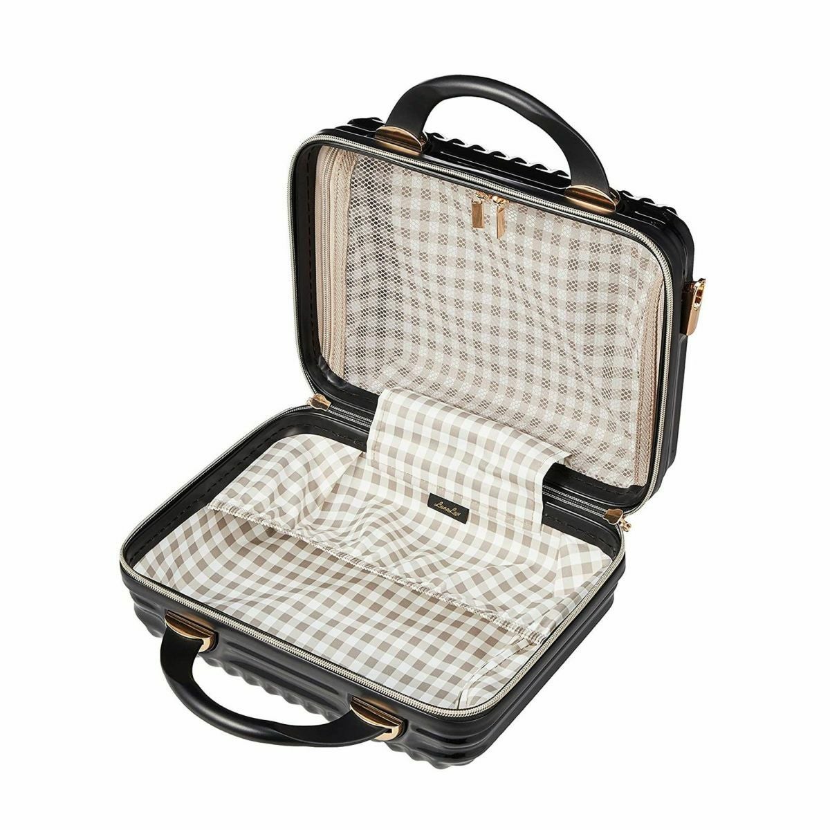 OUTLET 40％OFF】スーツケース Mサイズ 43L ミニトランク付き ジッパー