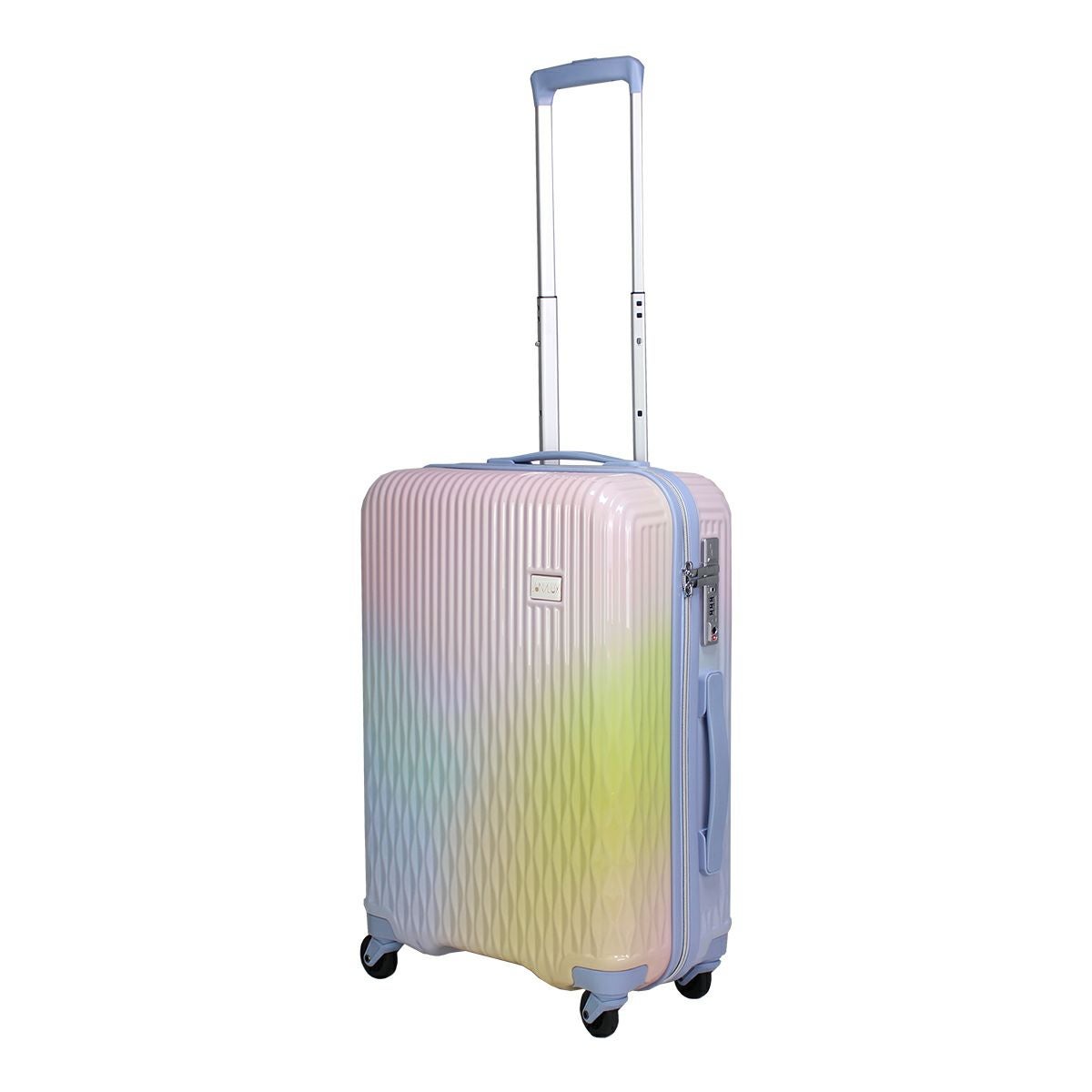【LUNAUX】キャリーケースとミニトランクショルダーセット　ほぼ未使用品 OUTLET 40％OFF】スーツケース Mサイズ 43L ミニトランク付き ジッパー