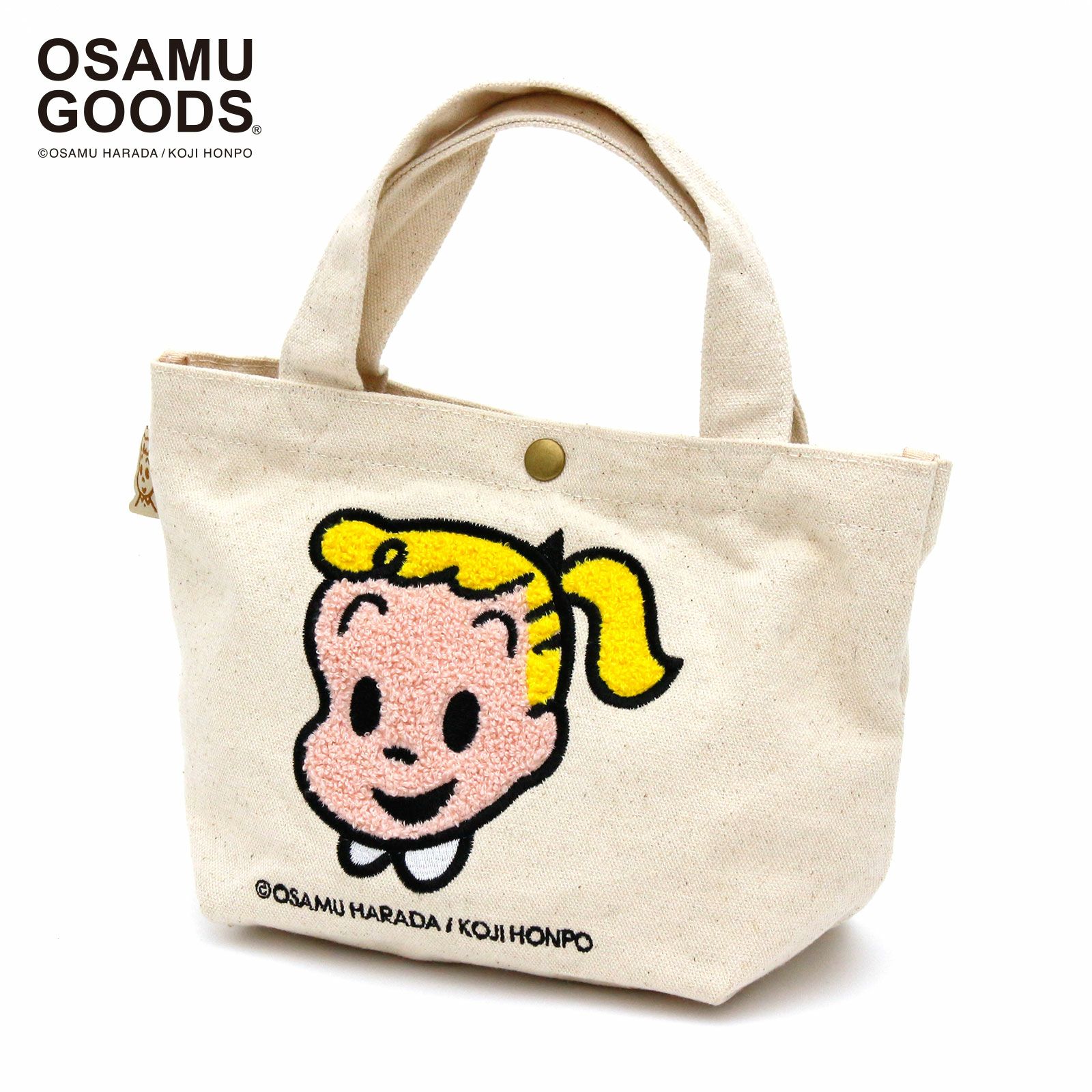 サガラ刺繍 帆布ミニトートバッグ オサムグッズ 6015 | シフレ