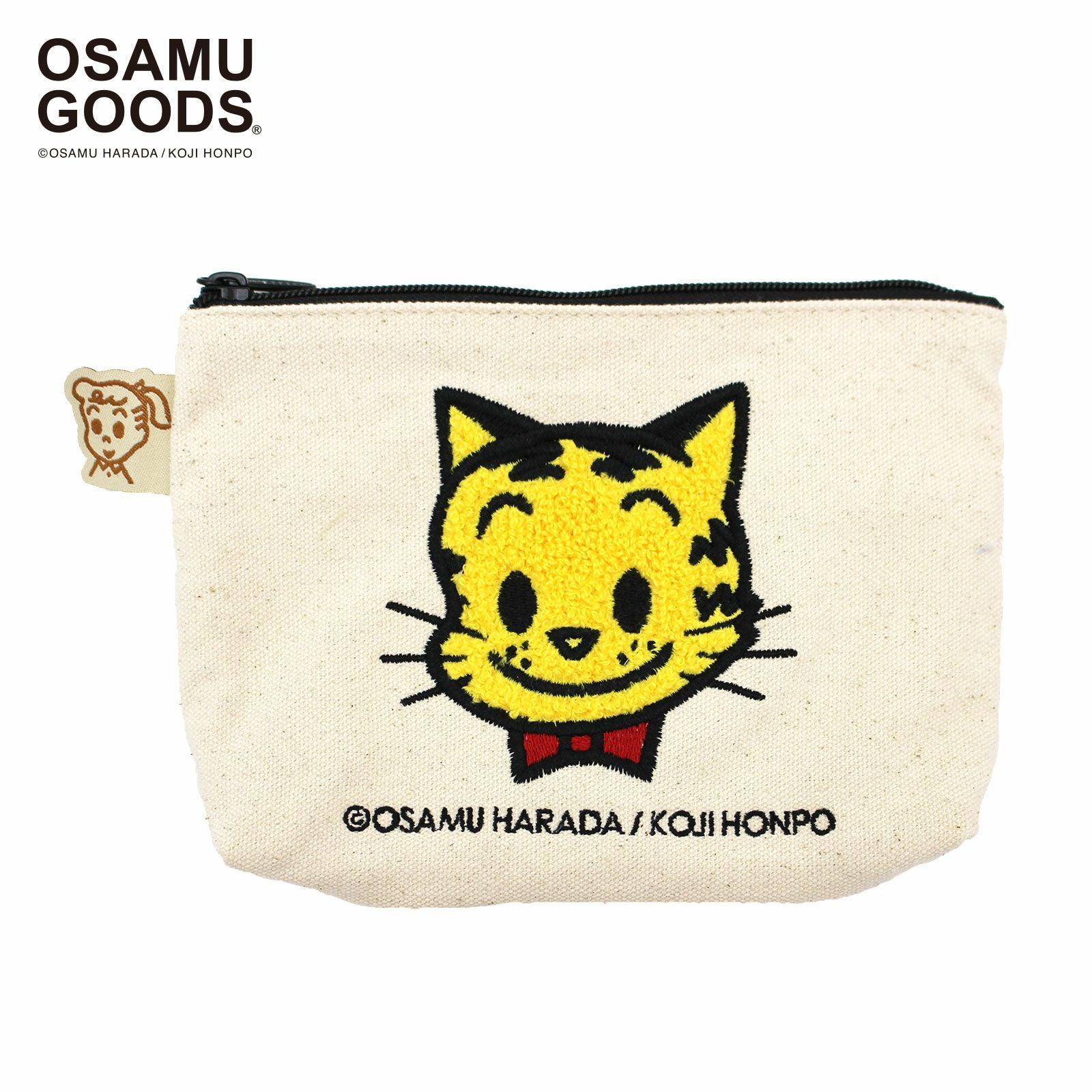 サガラ刺繍帆布ポーチ オサムグッズ 7100-M | シフレオンラインストア サガラ刺繍帆布ポーチ オサムグッズ 7100-M | シフレオンラインストア