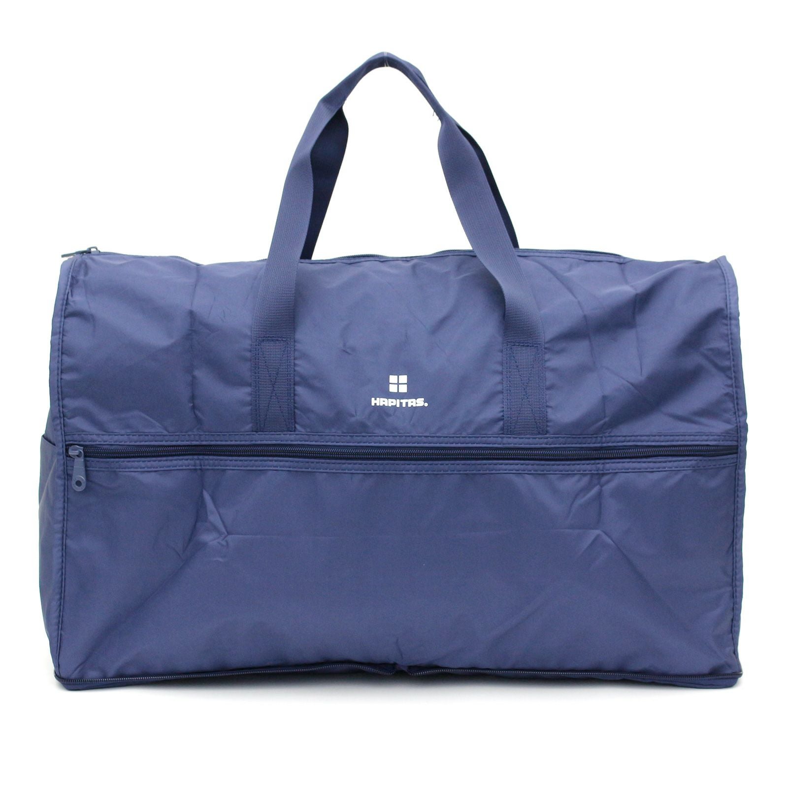 折りたたみ ボストンバッグ Lサイズ シンプルロゴ ハピタス H0004