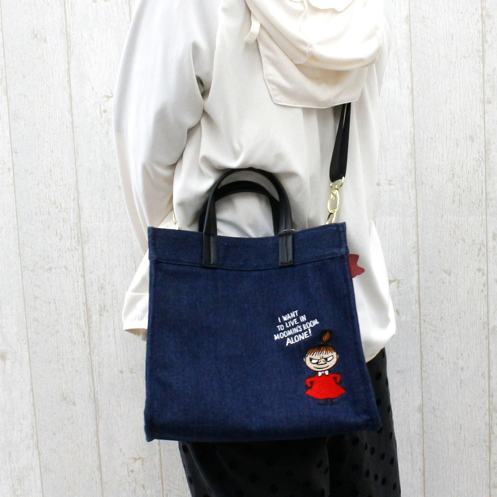 刺繍 2Wayトートバッグ ムーミン リトルミイ 6033 | シフレオンライン