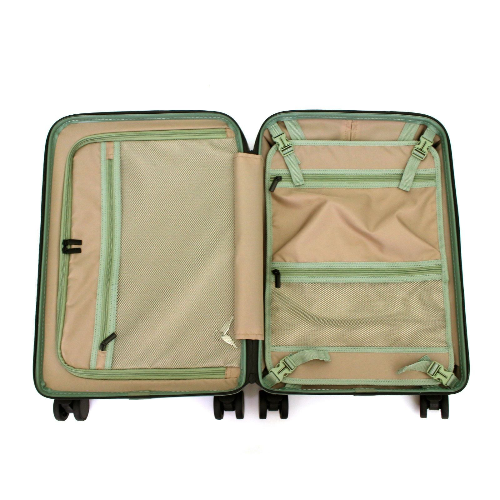 SALE 50％OFF】前パカ スーツケース Sサイズ ジッパータイプ