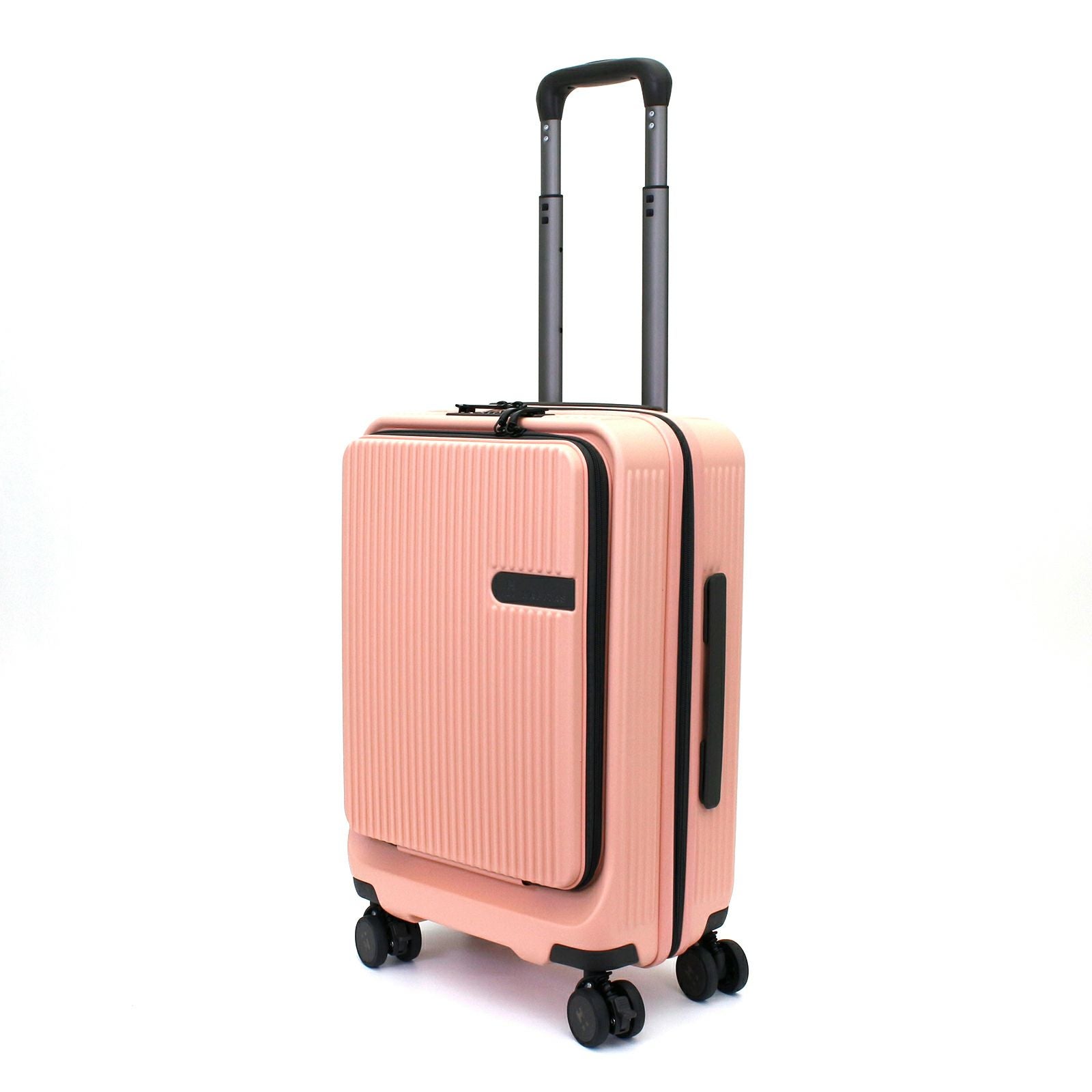 SALE 50％OFF】前パカ スーツケース Sサイズ ジッパータイプ