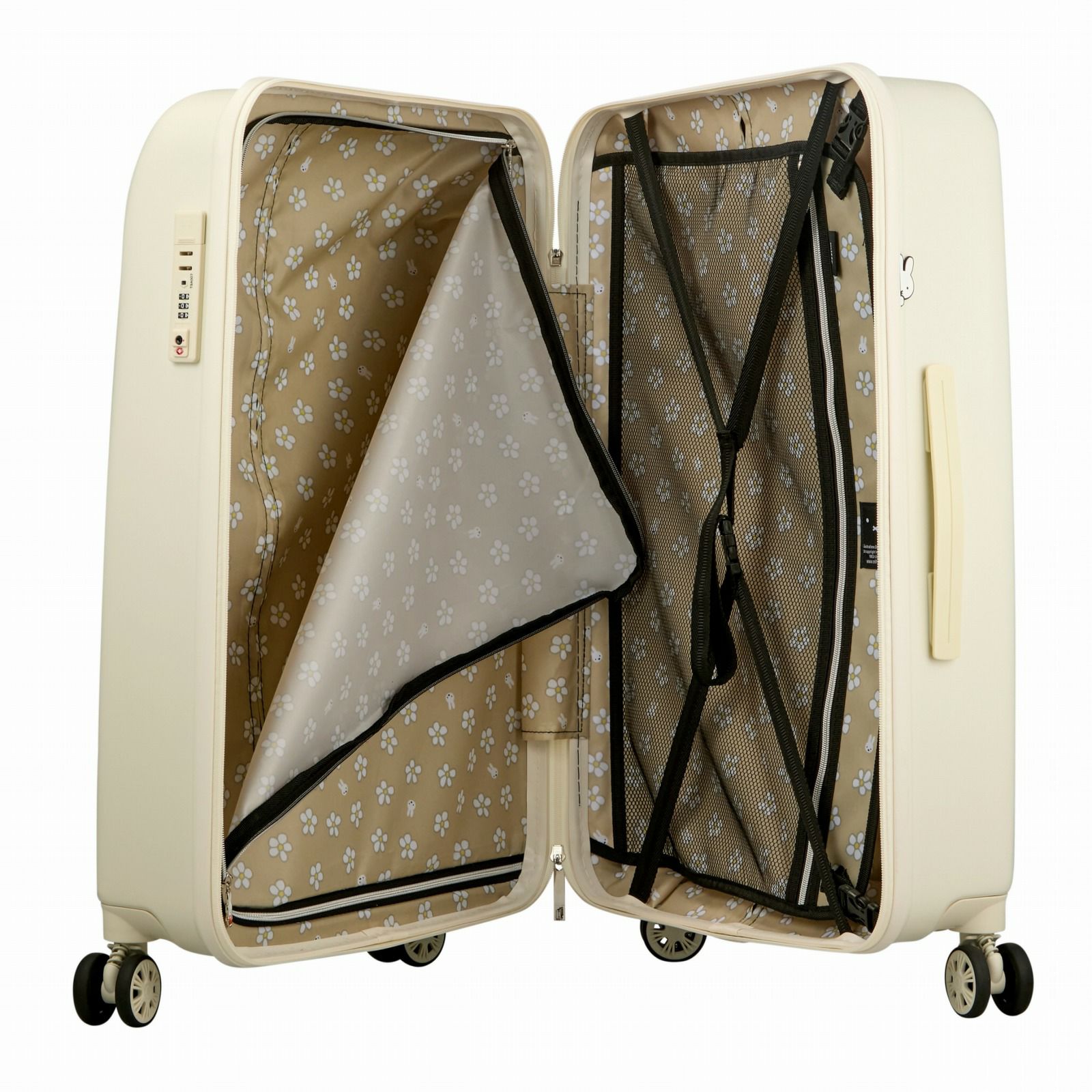 スーツケース ミッフィー Lサイズ ジッパータイプ HAP2249-66 | シフレ