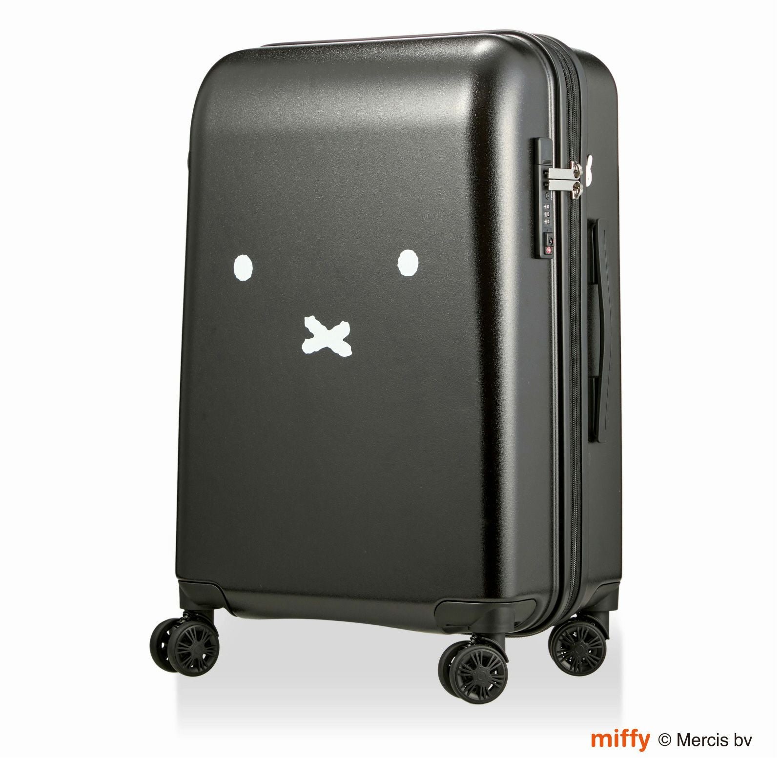 あみたろうミッフィー キャリーケース 60L 新品 HAP2249-57 スーツケース ミッフィー Mサイズ 容量拡張式 ジッパータイプ HAP2249