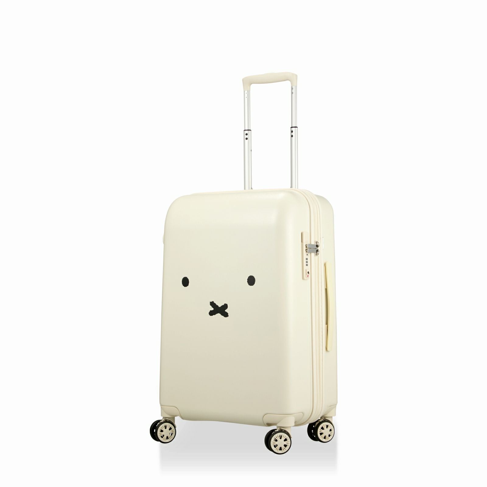 あみたろうミッフィー キャリーケース 60L 新品 HAP2249-57 スーツケース ミッフィー Mサイズ 容量拡張式 ジッパータイプ HAP2249