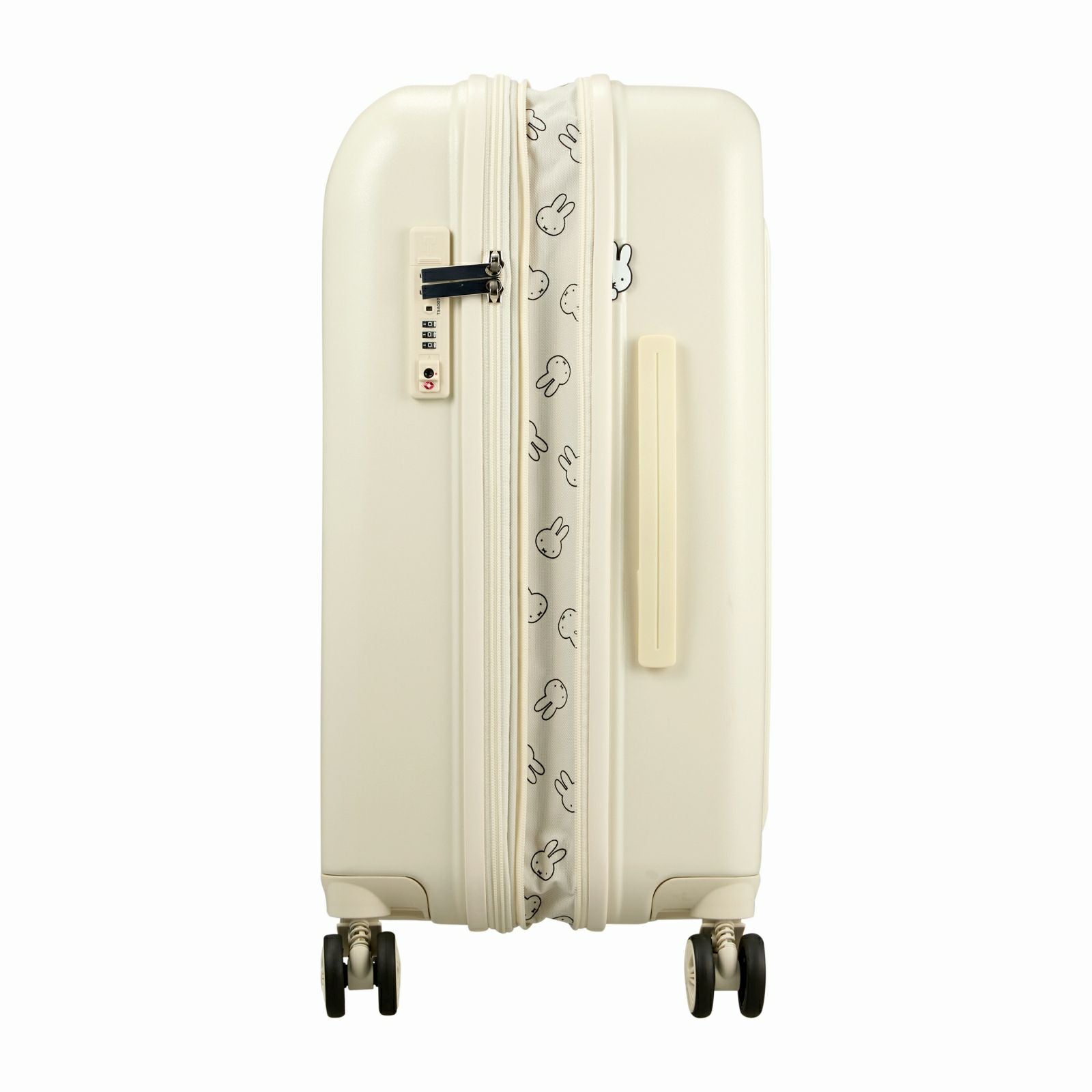 スーツケース ミッフィー Mサイズ 容量拡張式 ジッパータイプ HAP2249