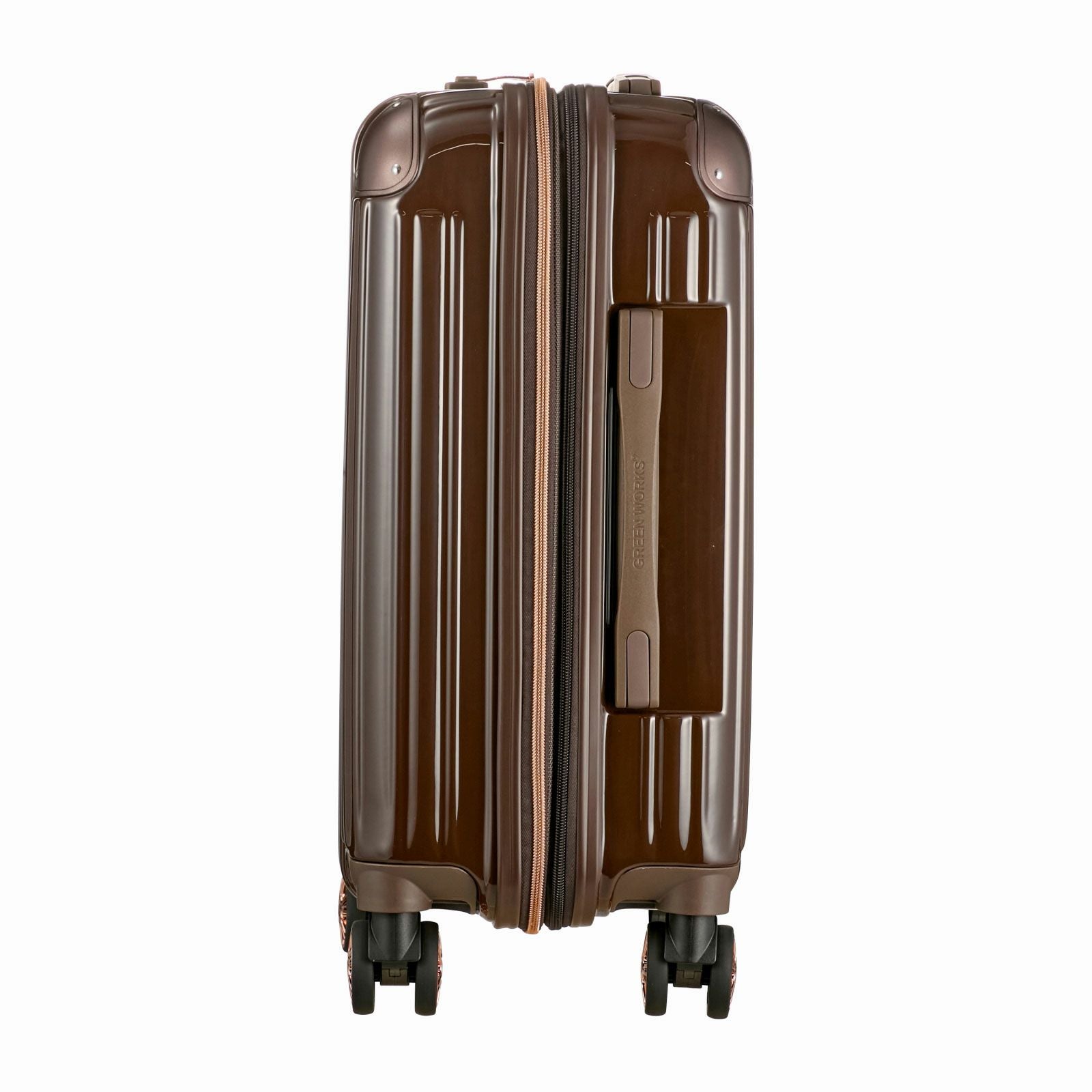 拡張式スーツケース 機内持ち込み Sサイズ ジッパータイプ GREEN WORKS