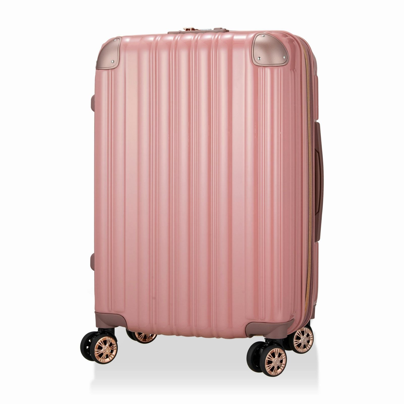 拡張式スーツケース Mサイズ ジッパータイプ GREEN WORKS GRE2253-55