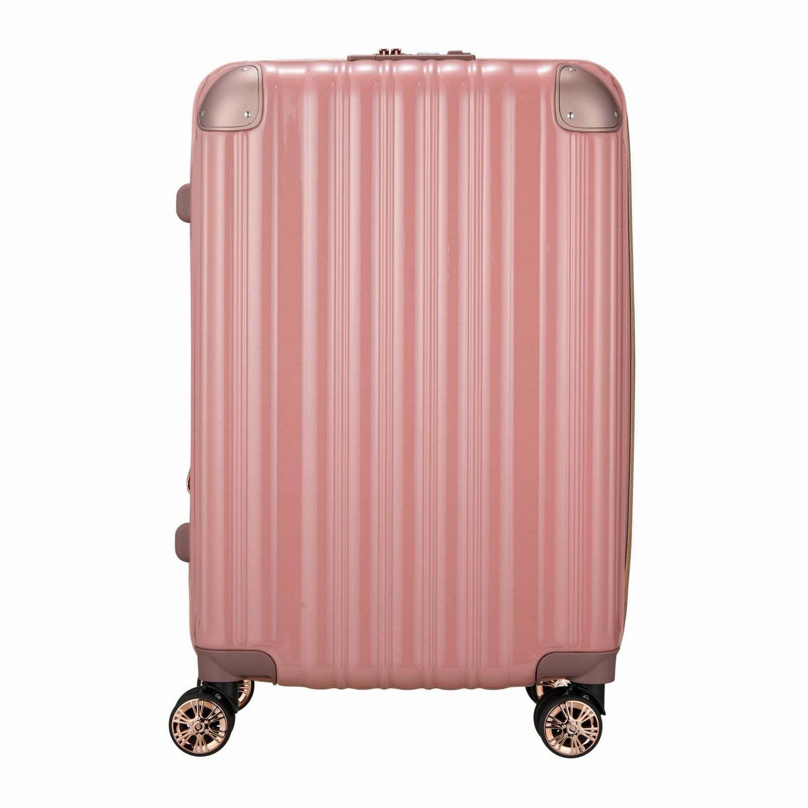 拡張式スーツケース Mサイズ ジッパータイプ GREEN WORKS GRE2253-55