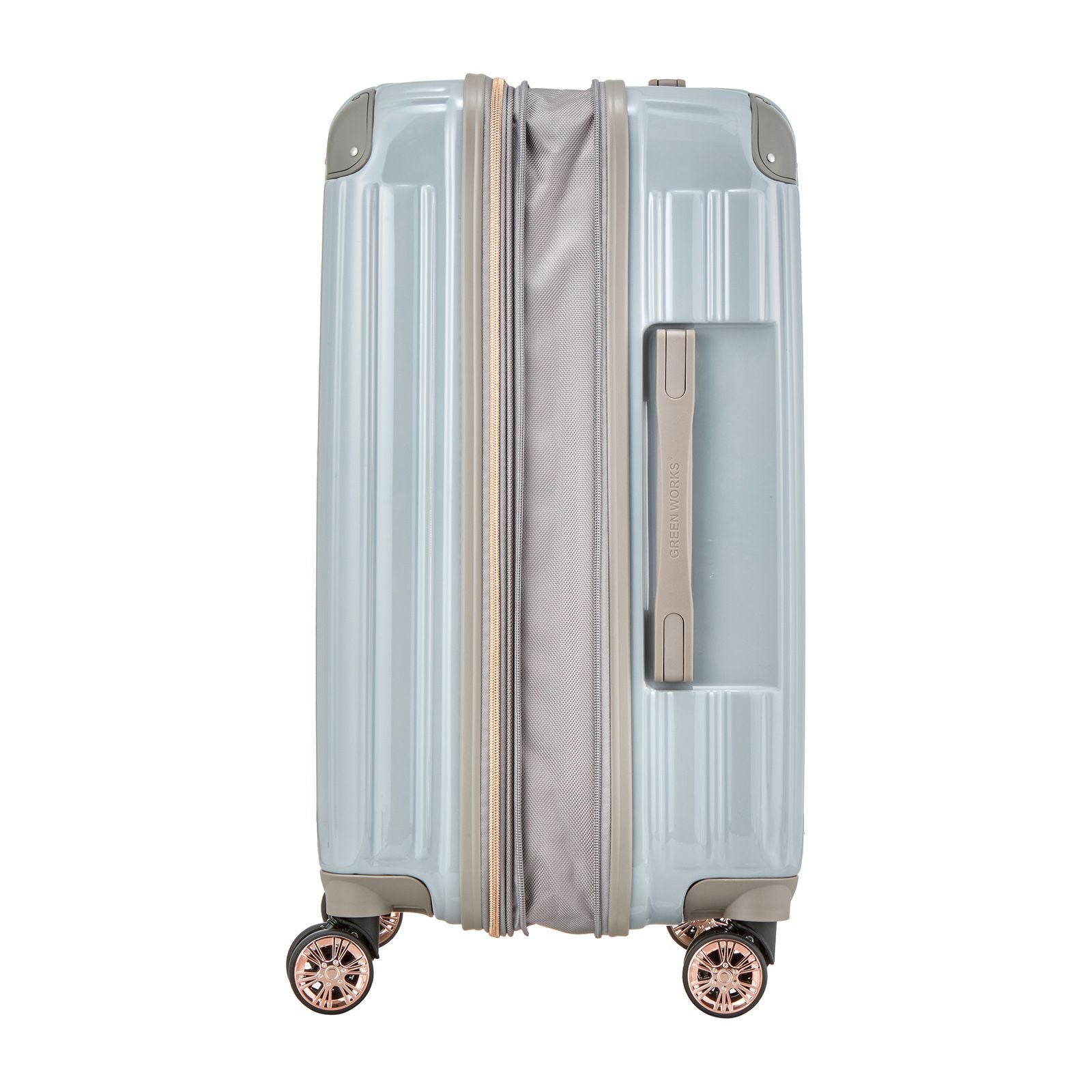 拡張式スーツケース Mサイズ ジッパータイプ GREEN WORKS GRE2253-55