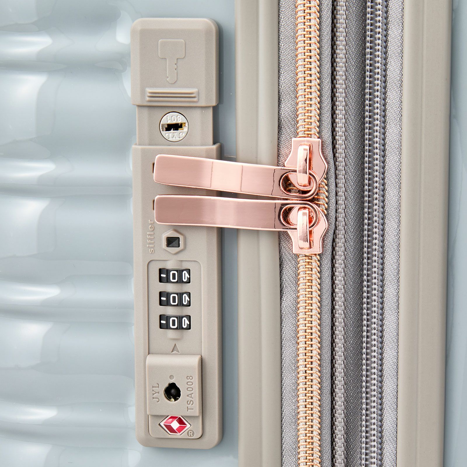 拡張式スーツケース Mサイズ ジッパータイプ GREEN WORKS GRE2253-55