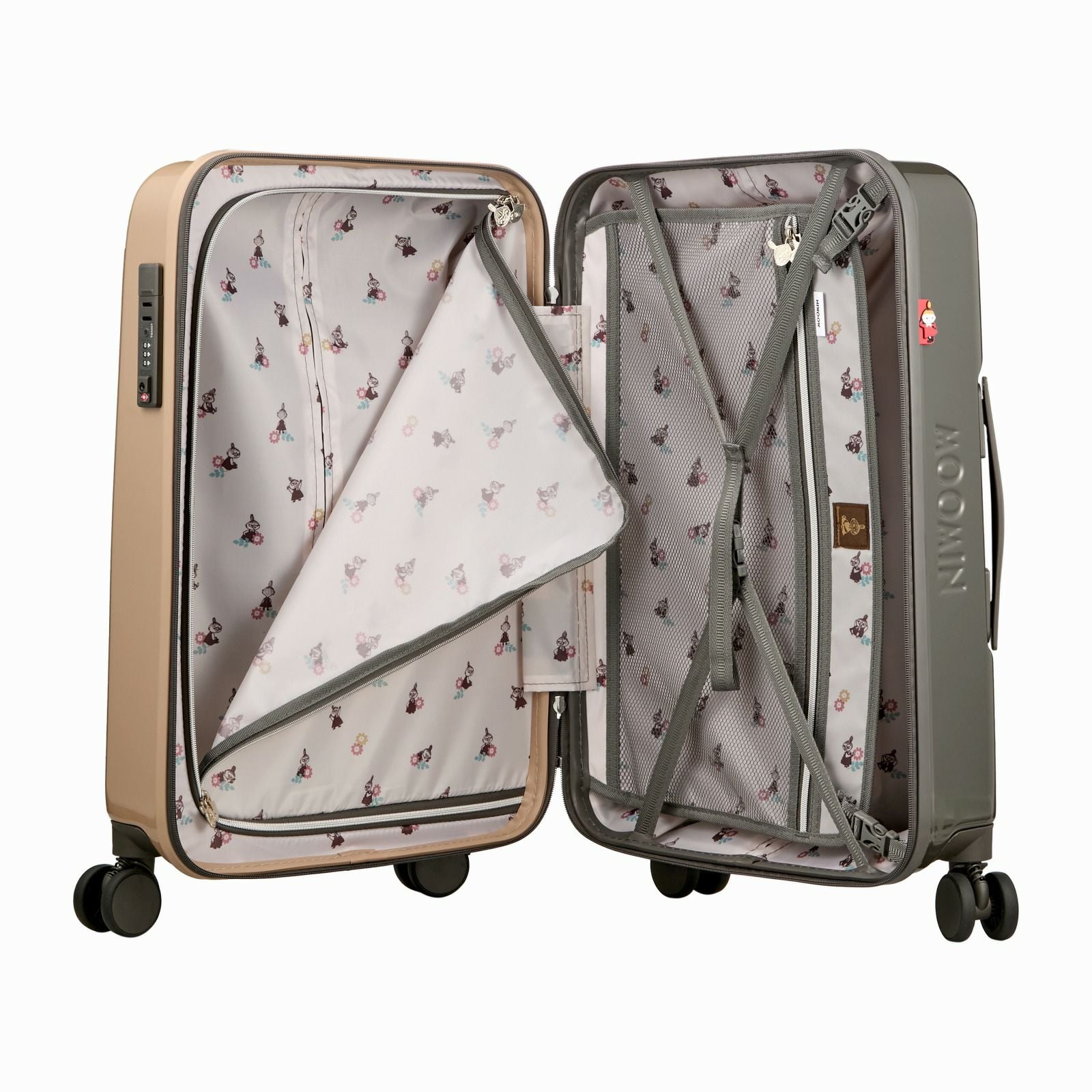 スーツケース ムーミン リトルミイ Mサイズ ジッパータイプ HAP2286-57