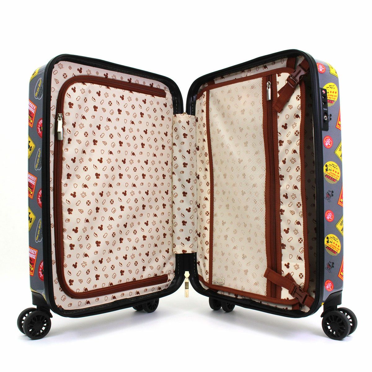 SALE 50％OFF】スーツケース ディズニー Sサイズ ジッパータイプ