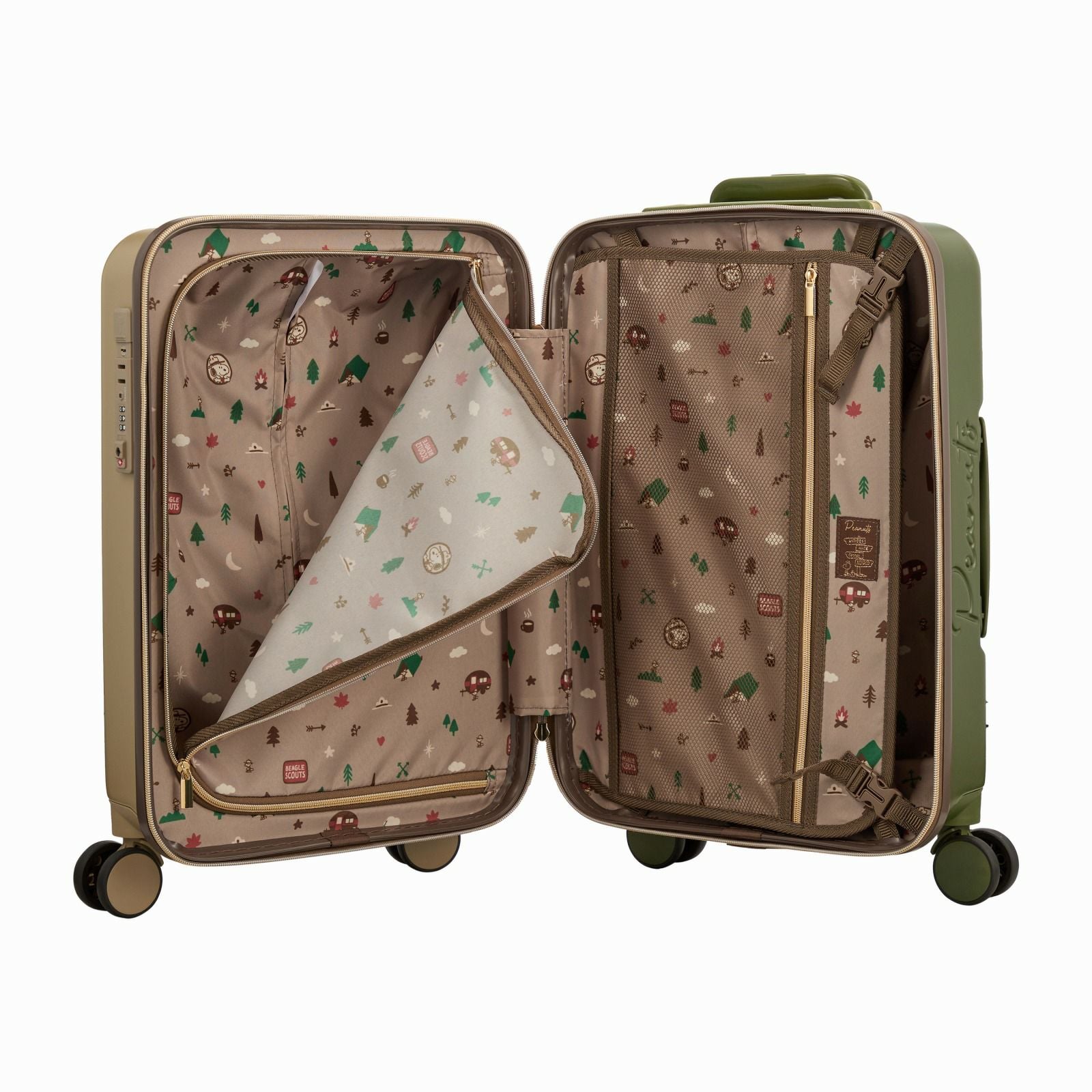 スーツケース スヌーピー Sサイズ ジッパータイプ HAP2285-49 | シフレ