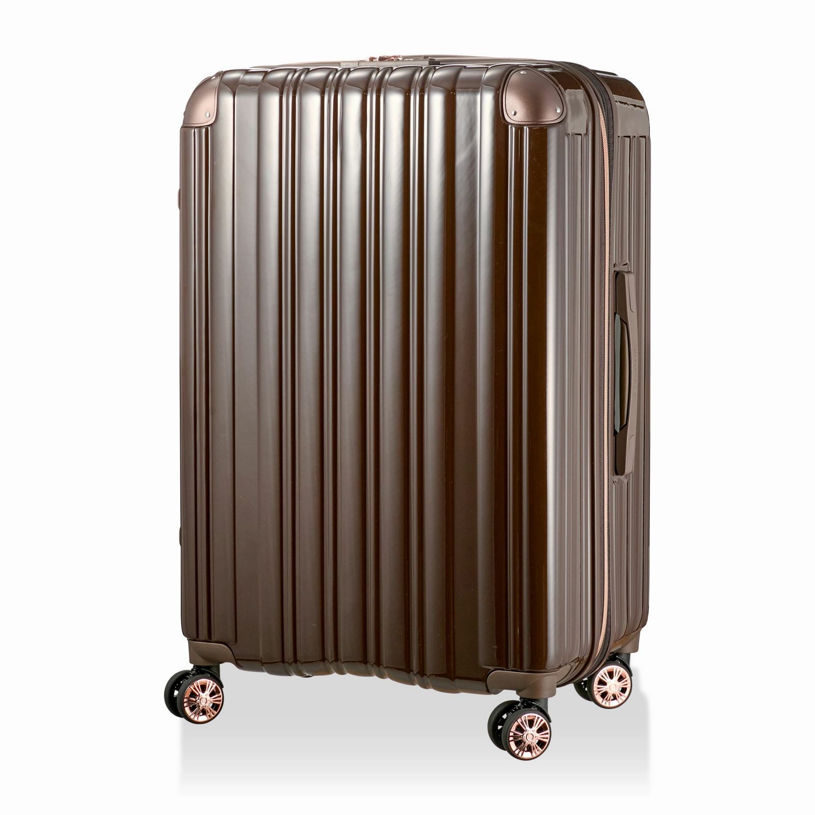 拡張式スーツケース Lサイズ ジッパータイプ GREEN WORKS GRE2253-68