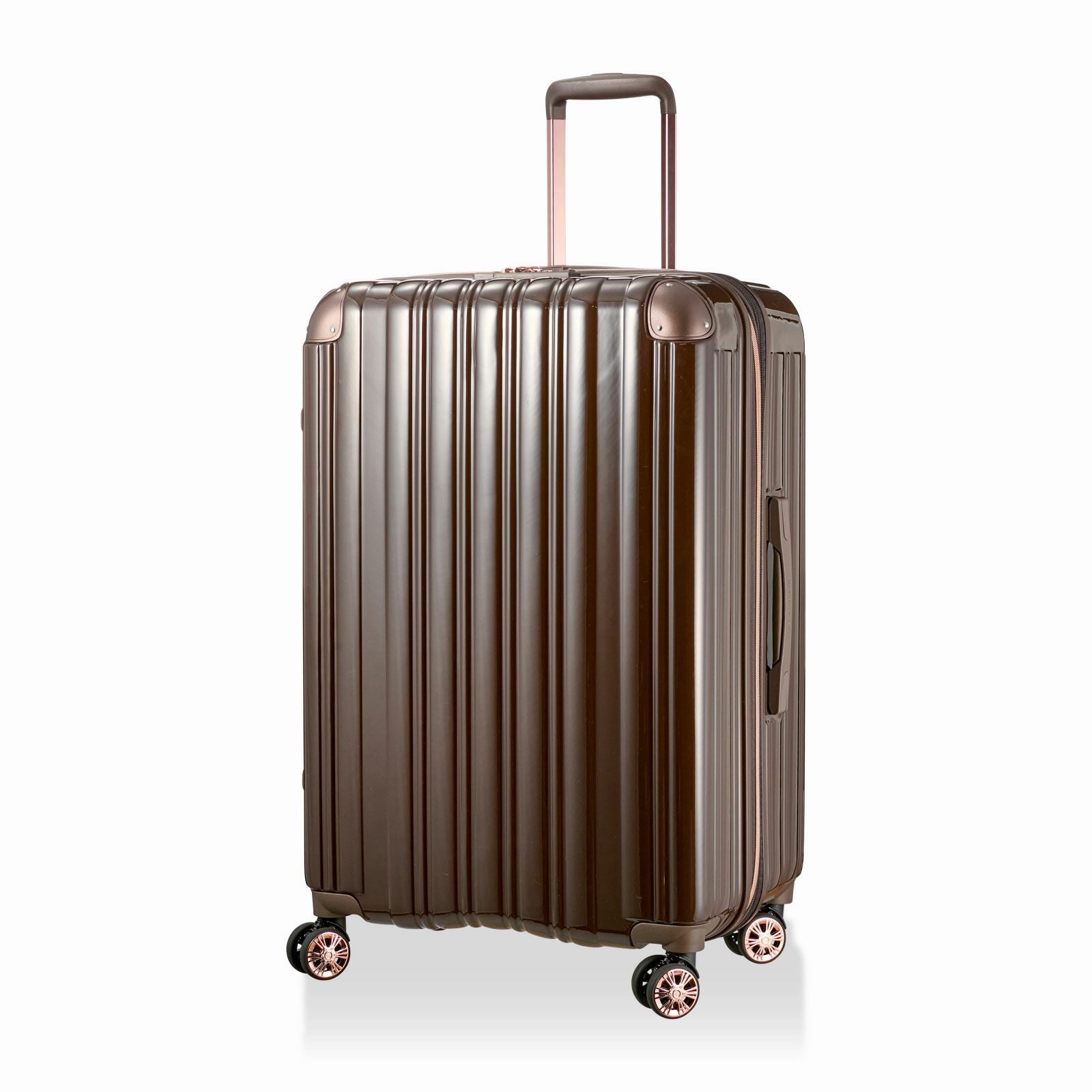 拡張式スーツケース Lサイズ ジッパータイプ GREEN WORKS GRE2253-68