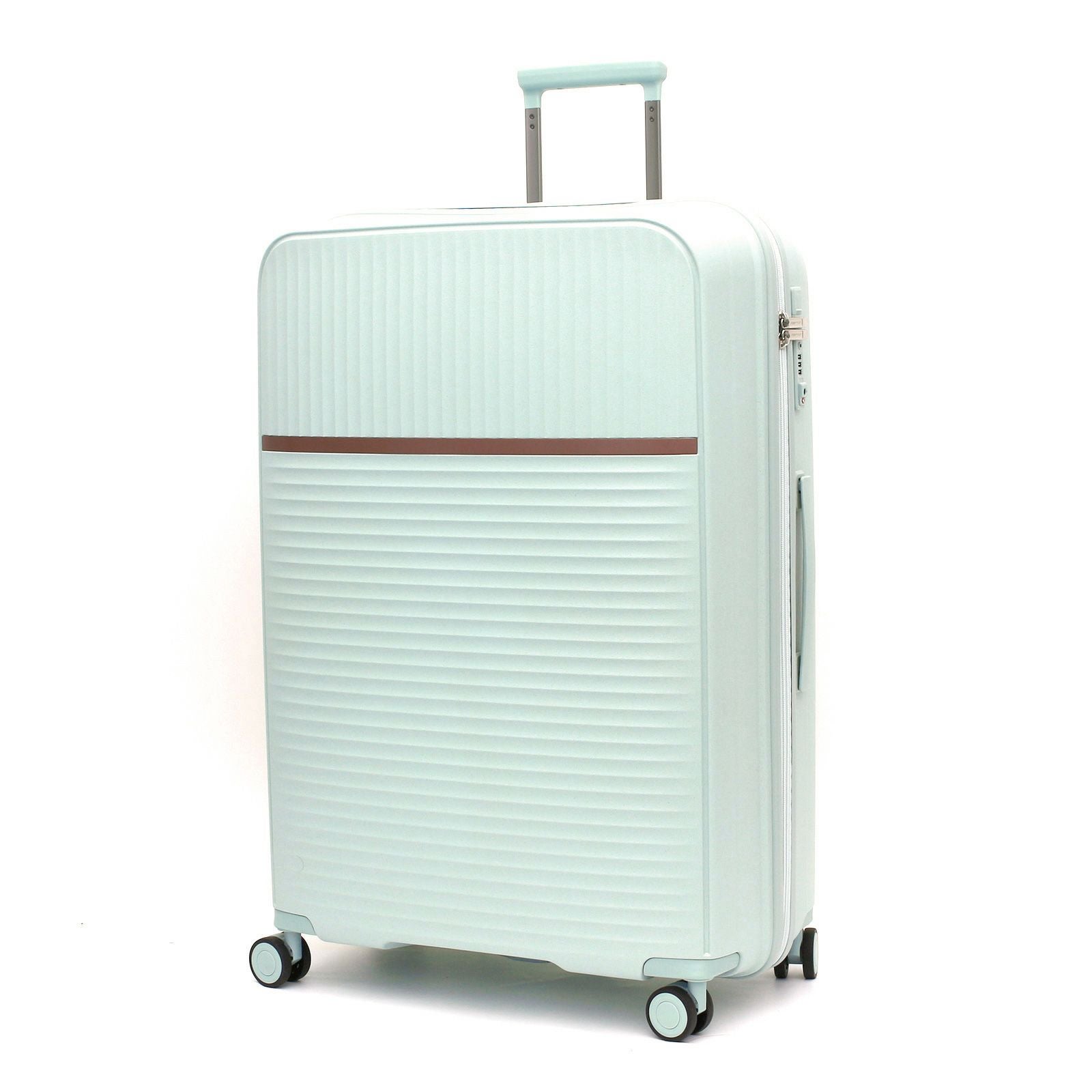 スーツケース 天然素材わら配合 Lサイズ ジッパータイプ GREENWORKS